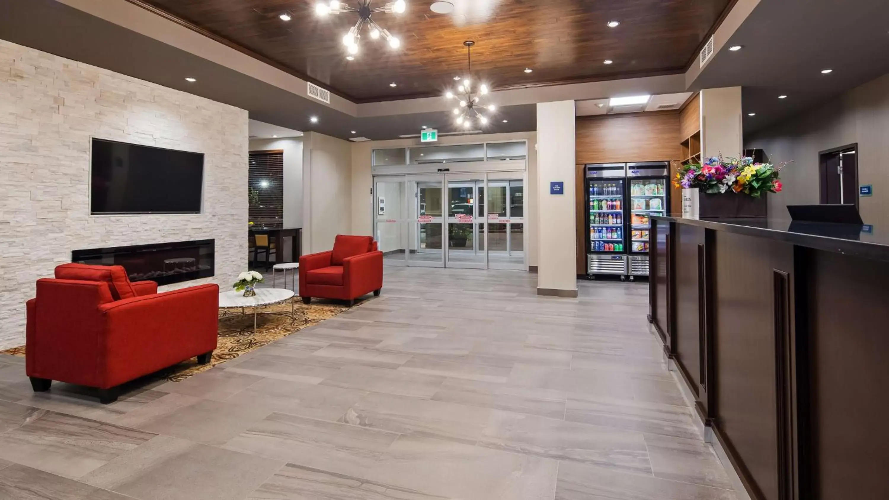 Lobby or reception, Lobby/Reception in Best Western Plus Hinton Inn & Suites