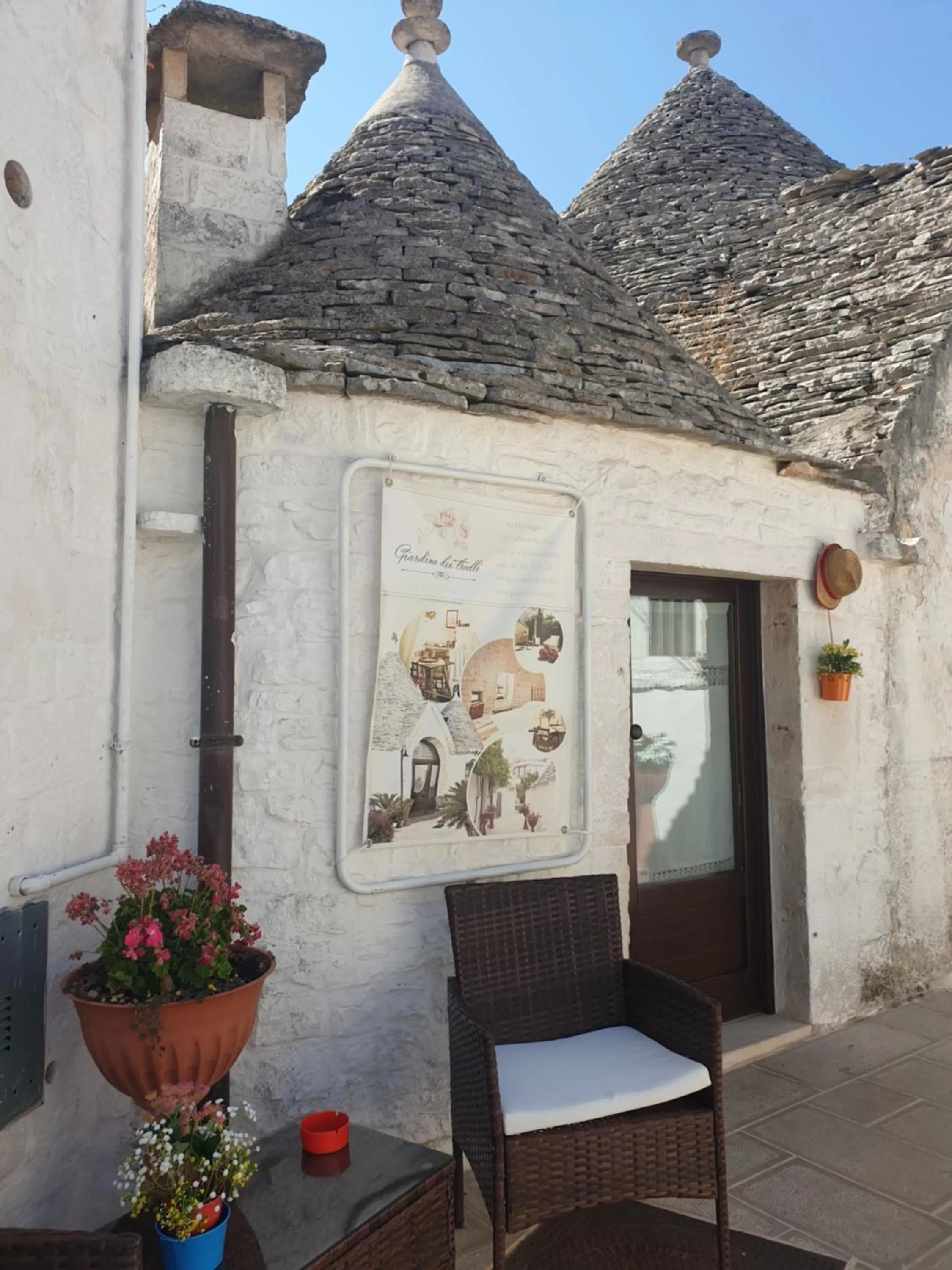 Garden view in Giardino Dei Trulli