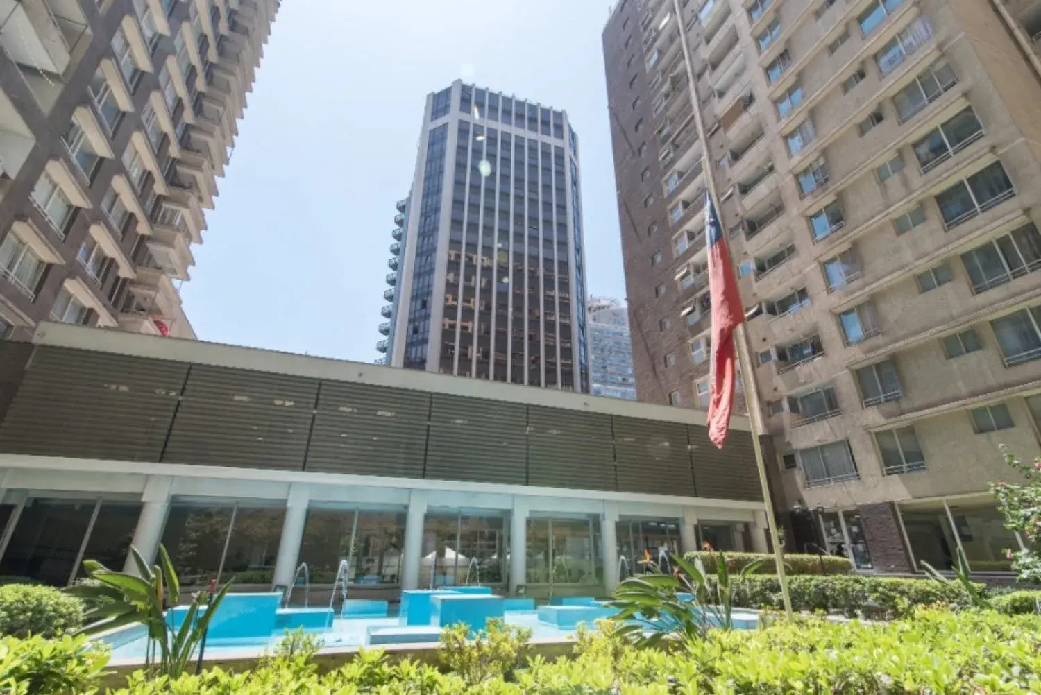 Property building in VR Suite Santiago Property building in VR Suite Santiago