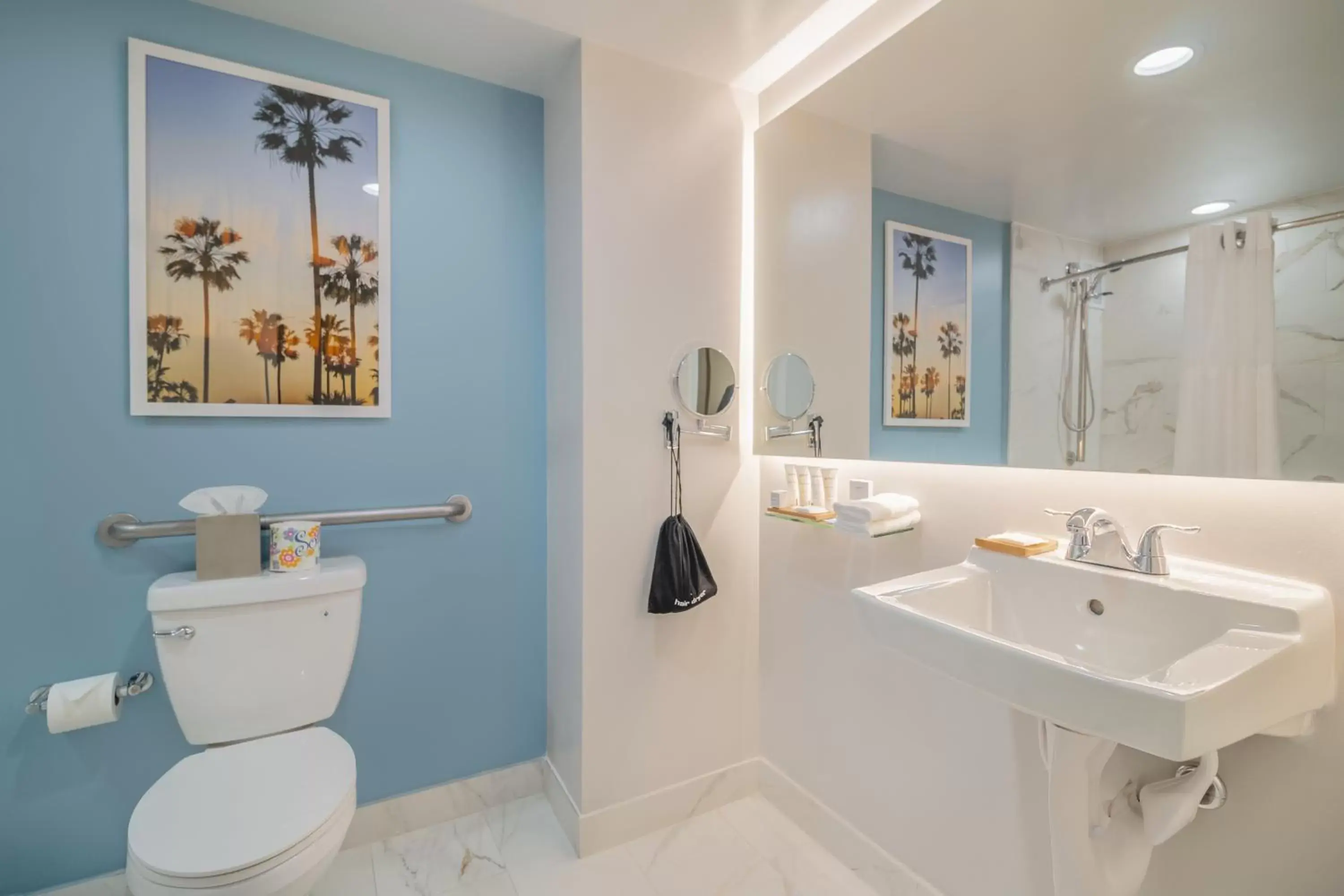 Toilet, Bathroom in Radisson Resort Miami Beach