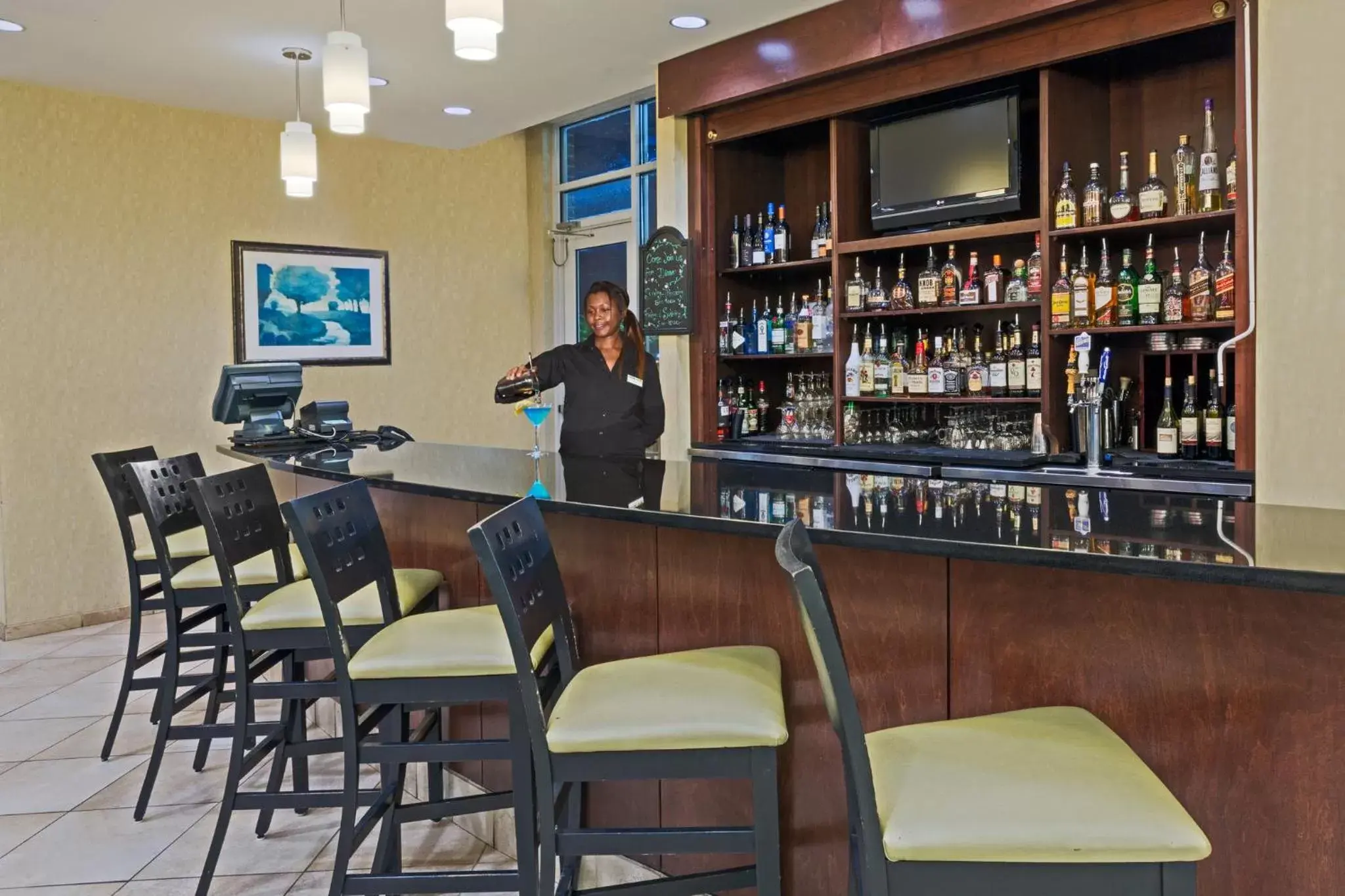 Lounge or bar, Lounge/Bar in Holiday Inn Statesboro-University Area, an IHG Hotel