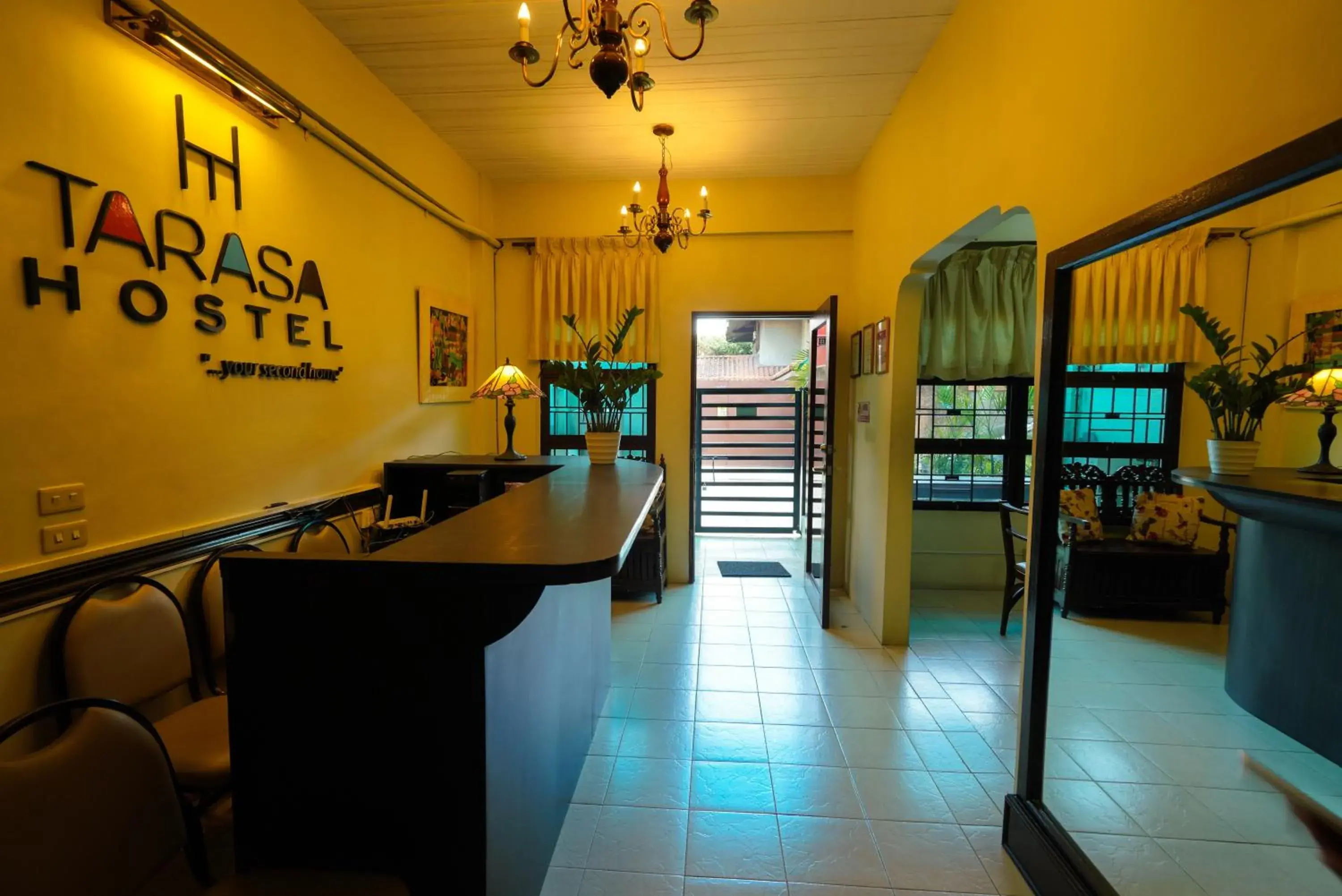 Lobby/Reception in Tarasa Hostel