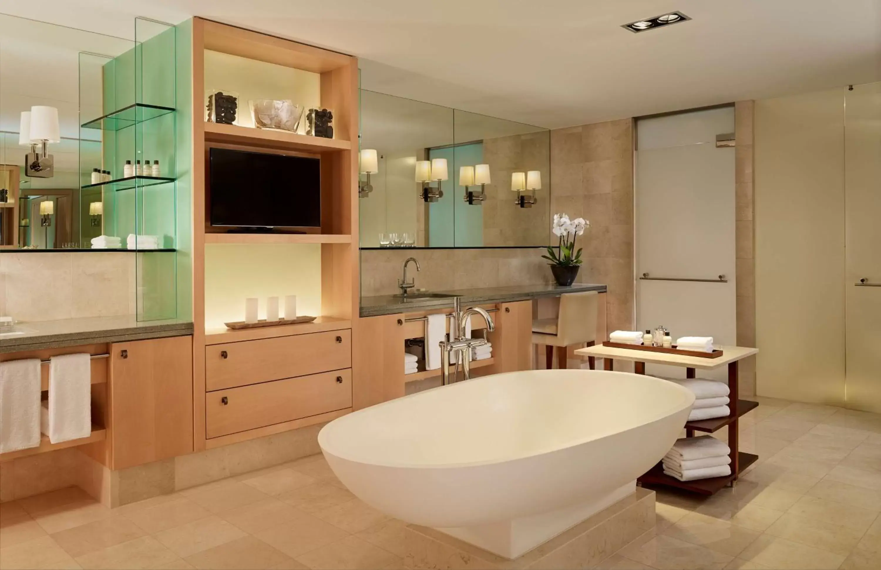 Bathroom in Park Hyatt Zurich – City Center Luxury