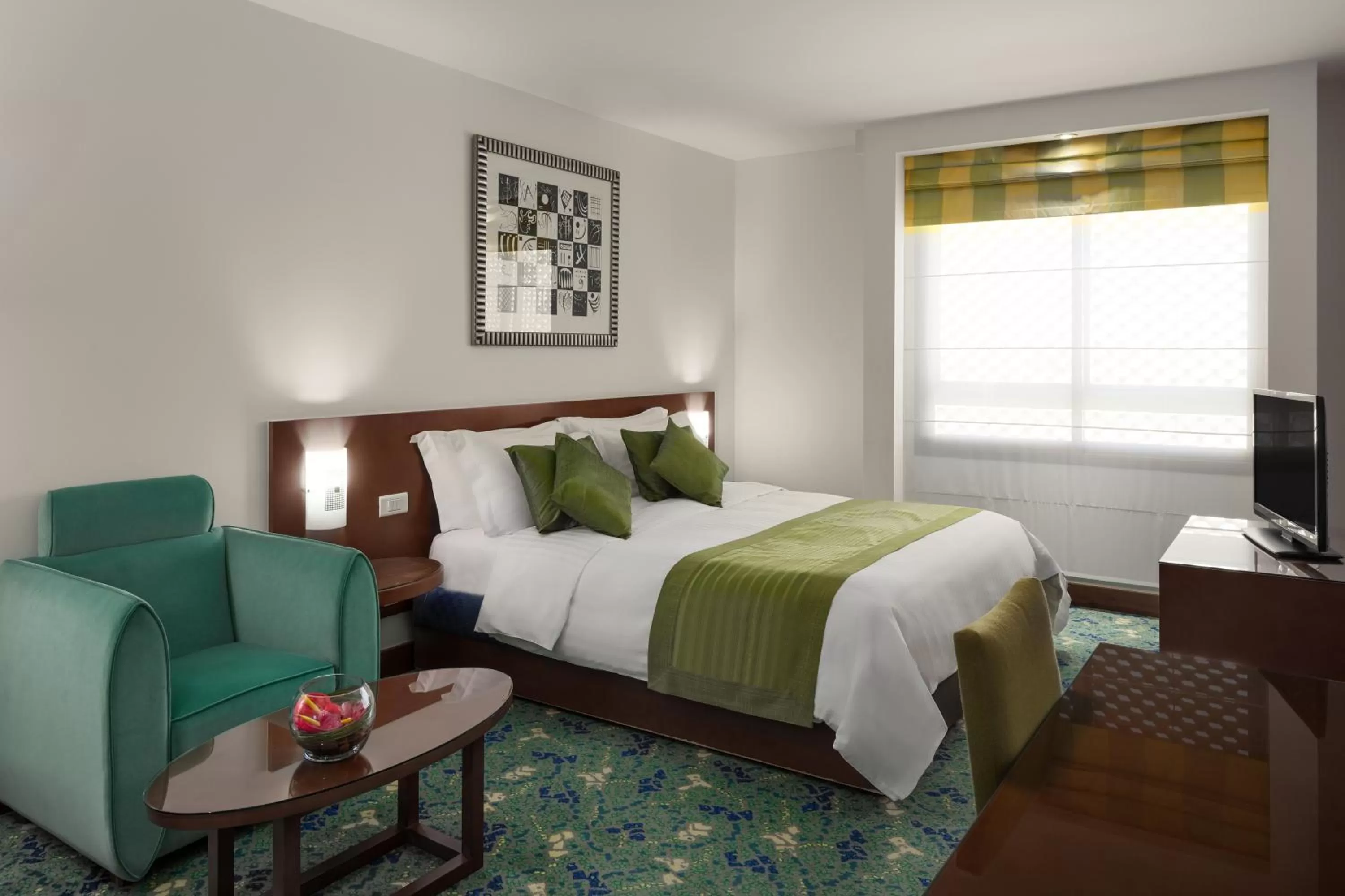 Photo of the whole room, Bed in Radisson Blu Hotel, Riyadh