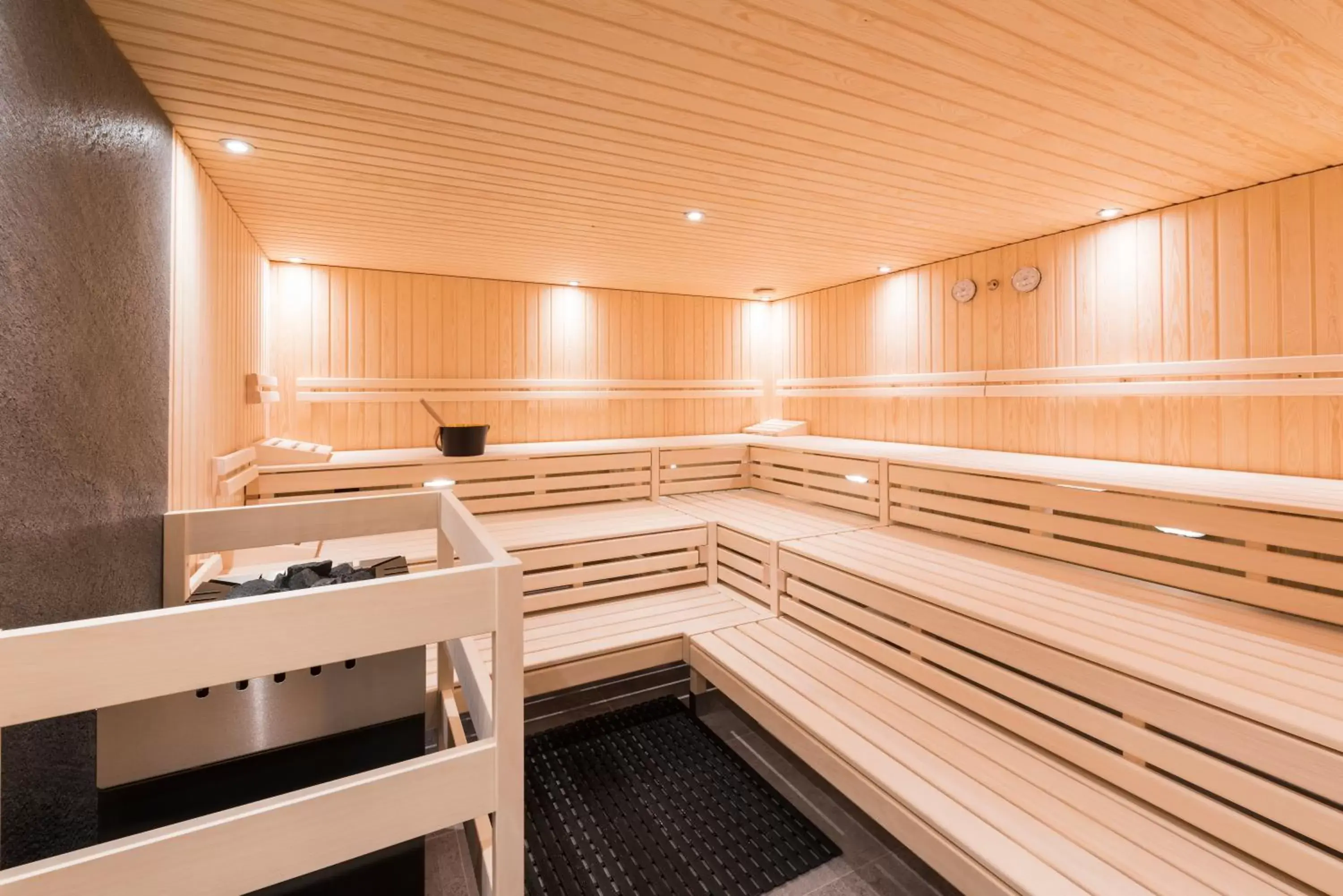 Sauna in Berghotel Randolins