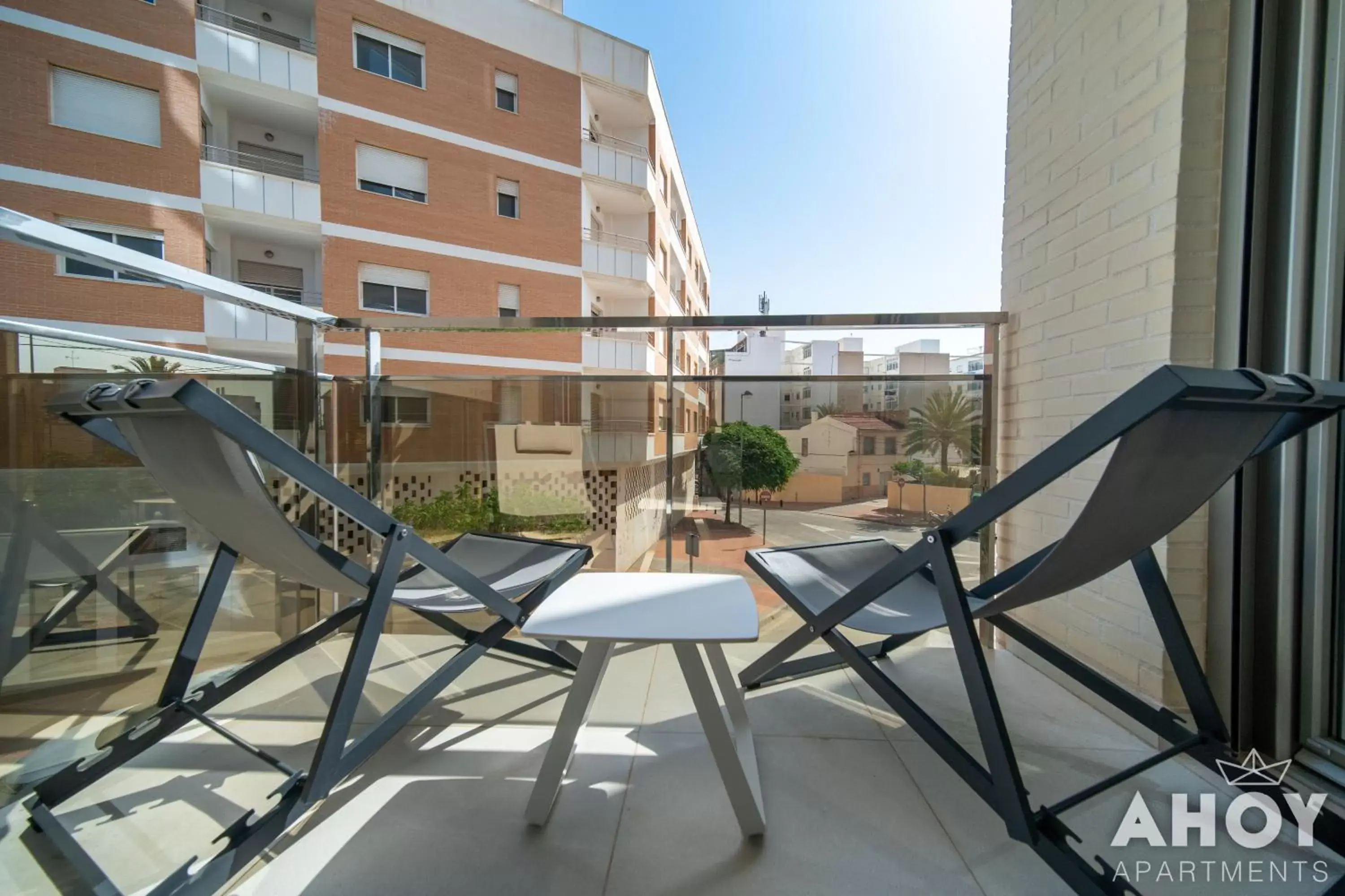 Balcony/Terrace in Ahoy Apartments