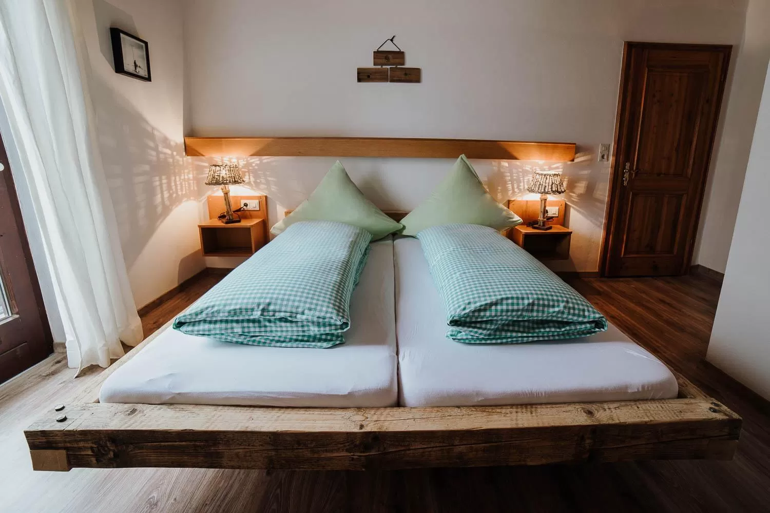 Bed in Berggasthof Hochpröller