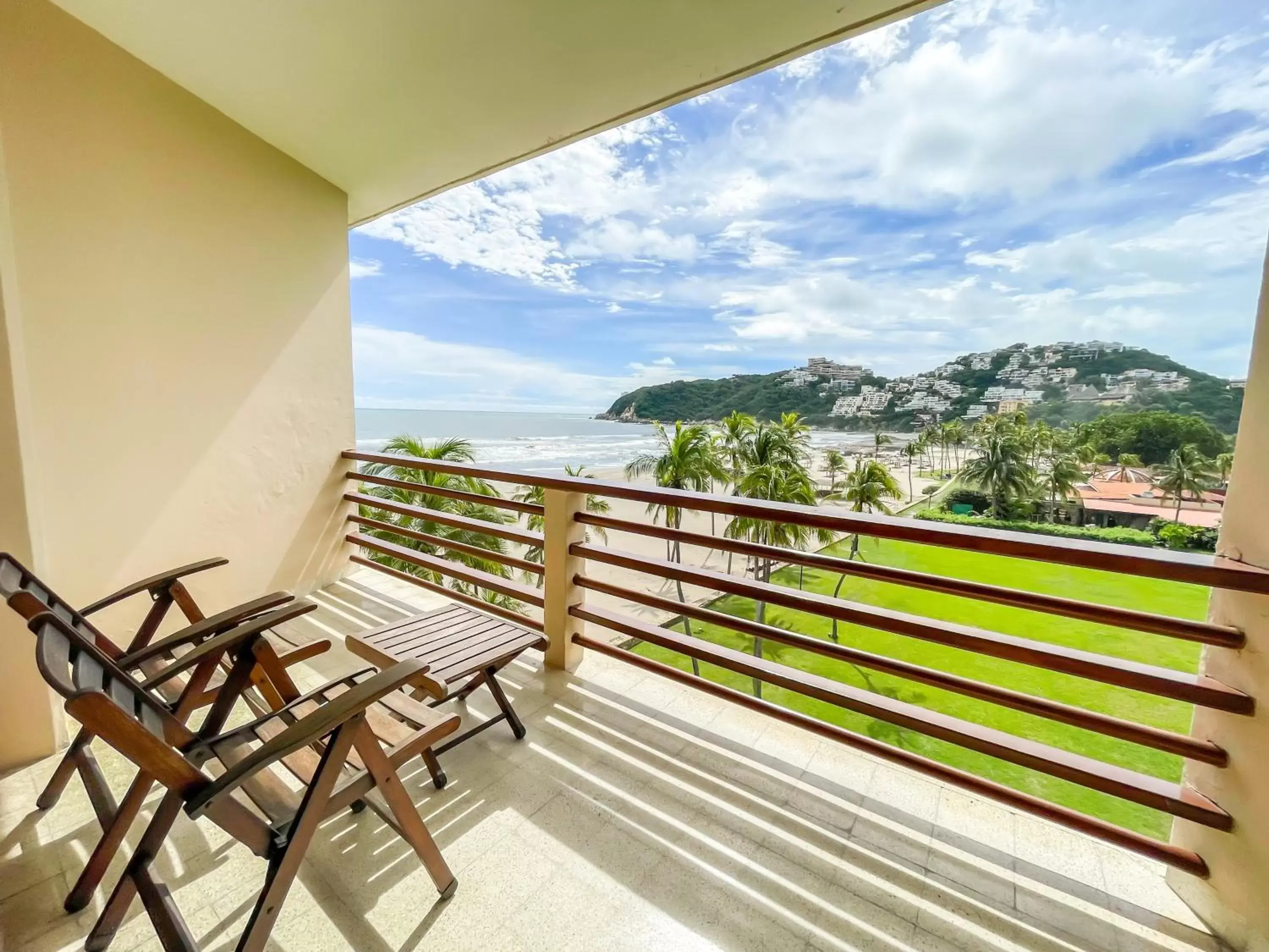 Sea view, Balcony/Terrace in Pierre Mundo Imperial Riviera Diamante Acapulco