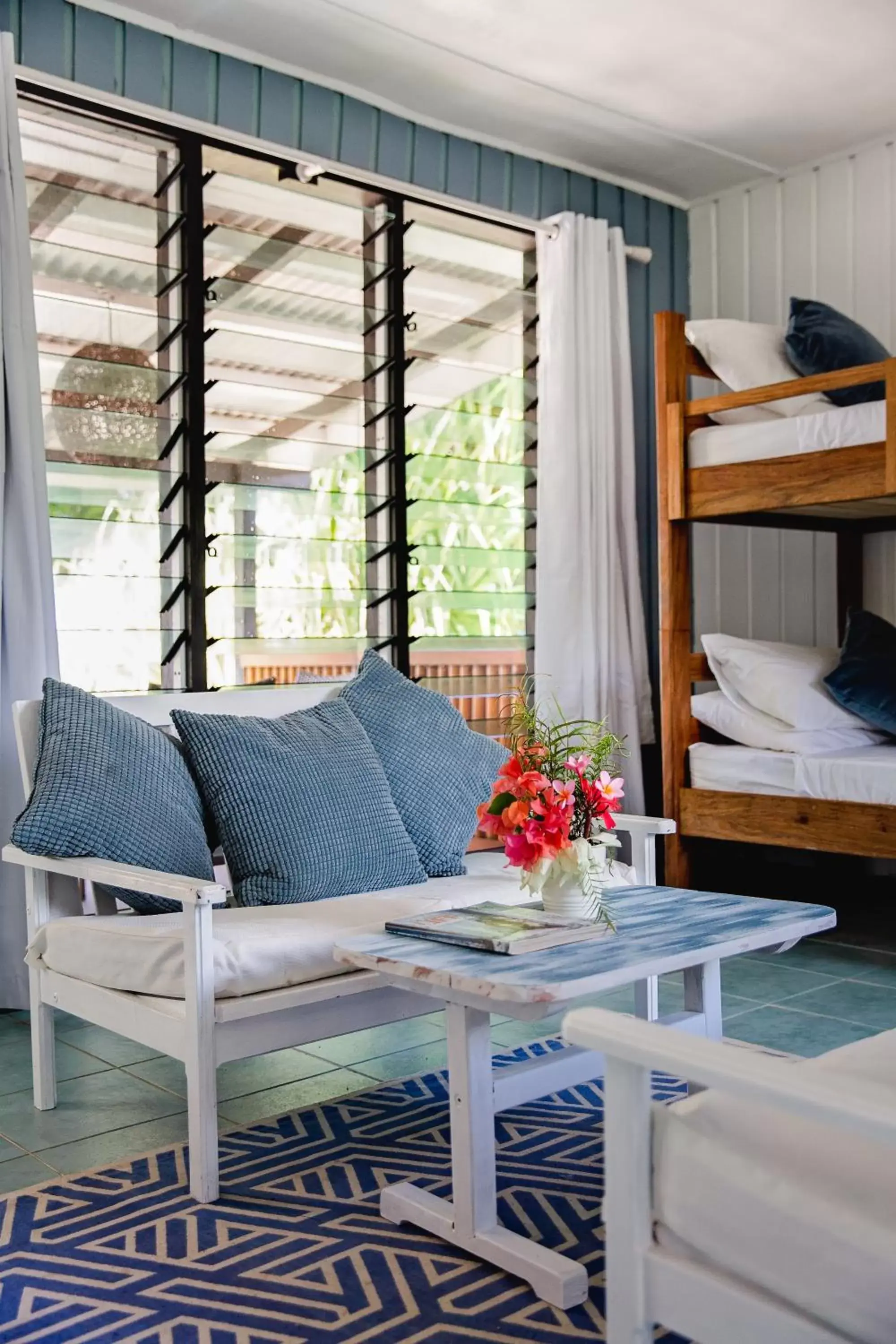 bunk bed in Turtle Bay Lodge