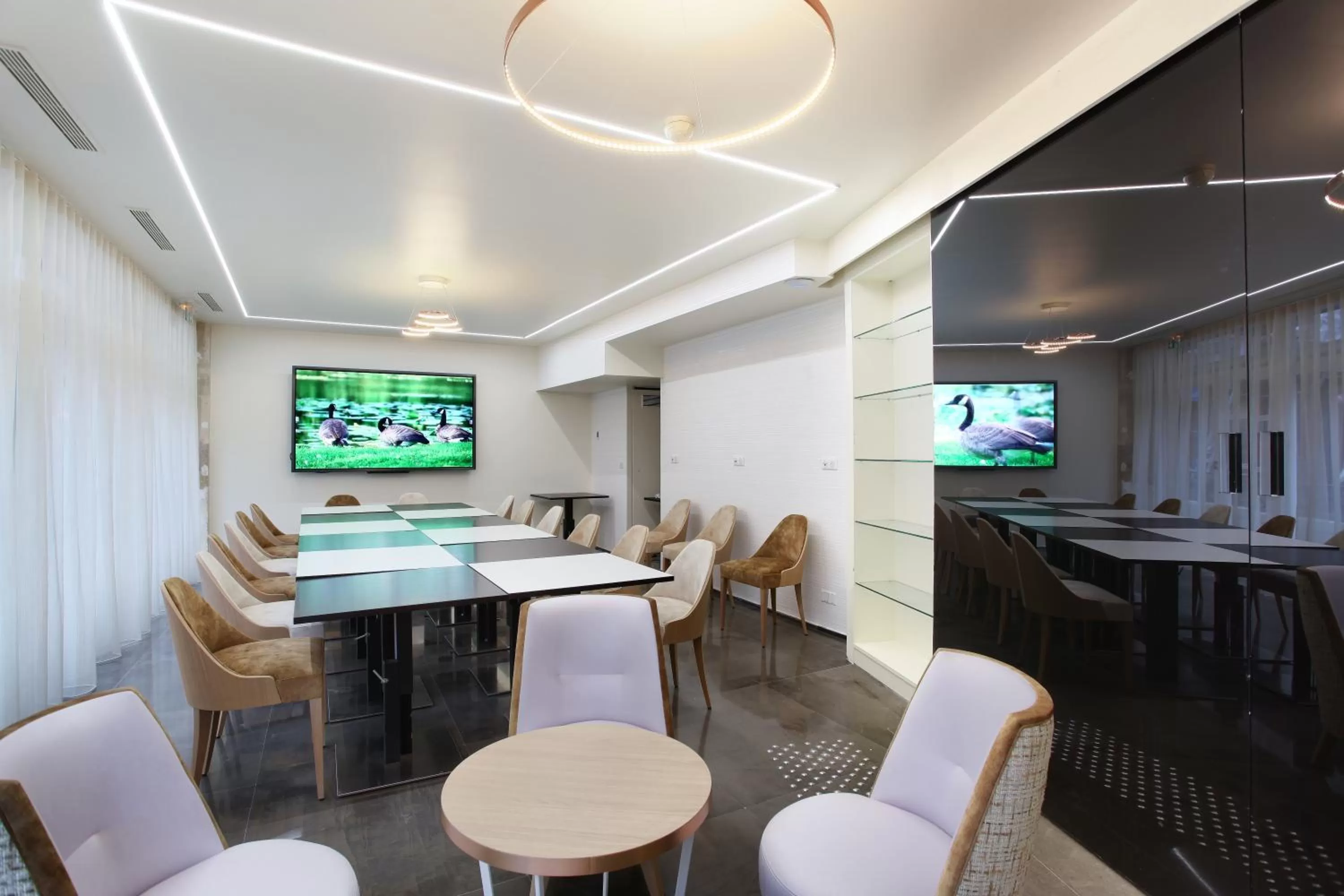 Seating area in Grand Hotel Saint Michel