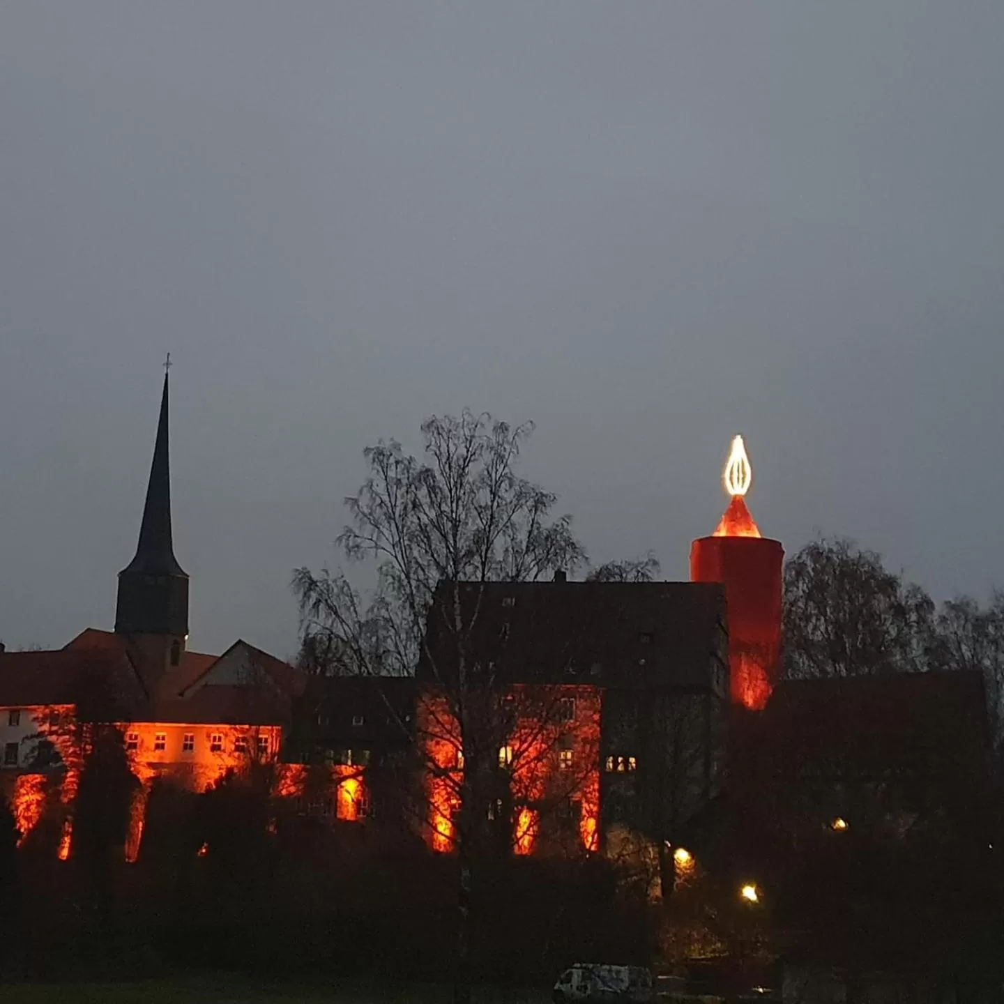 Night in Hotel & Café Schachtenburg