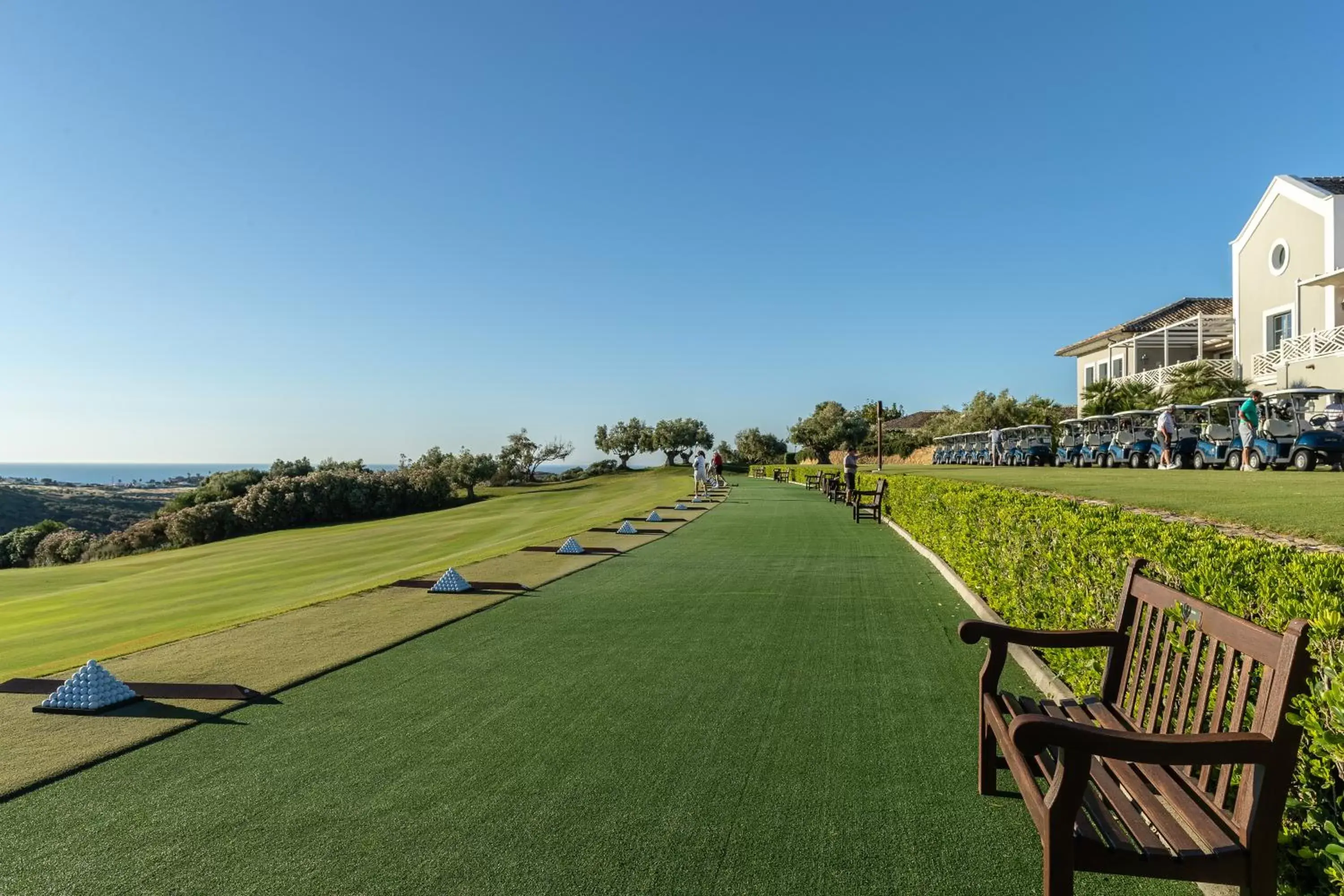 Golfcourse in Finca Cortesin Hotel Golf & Spa