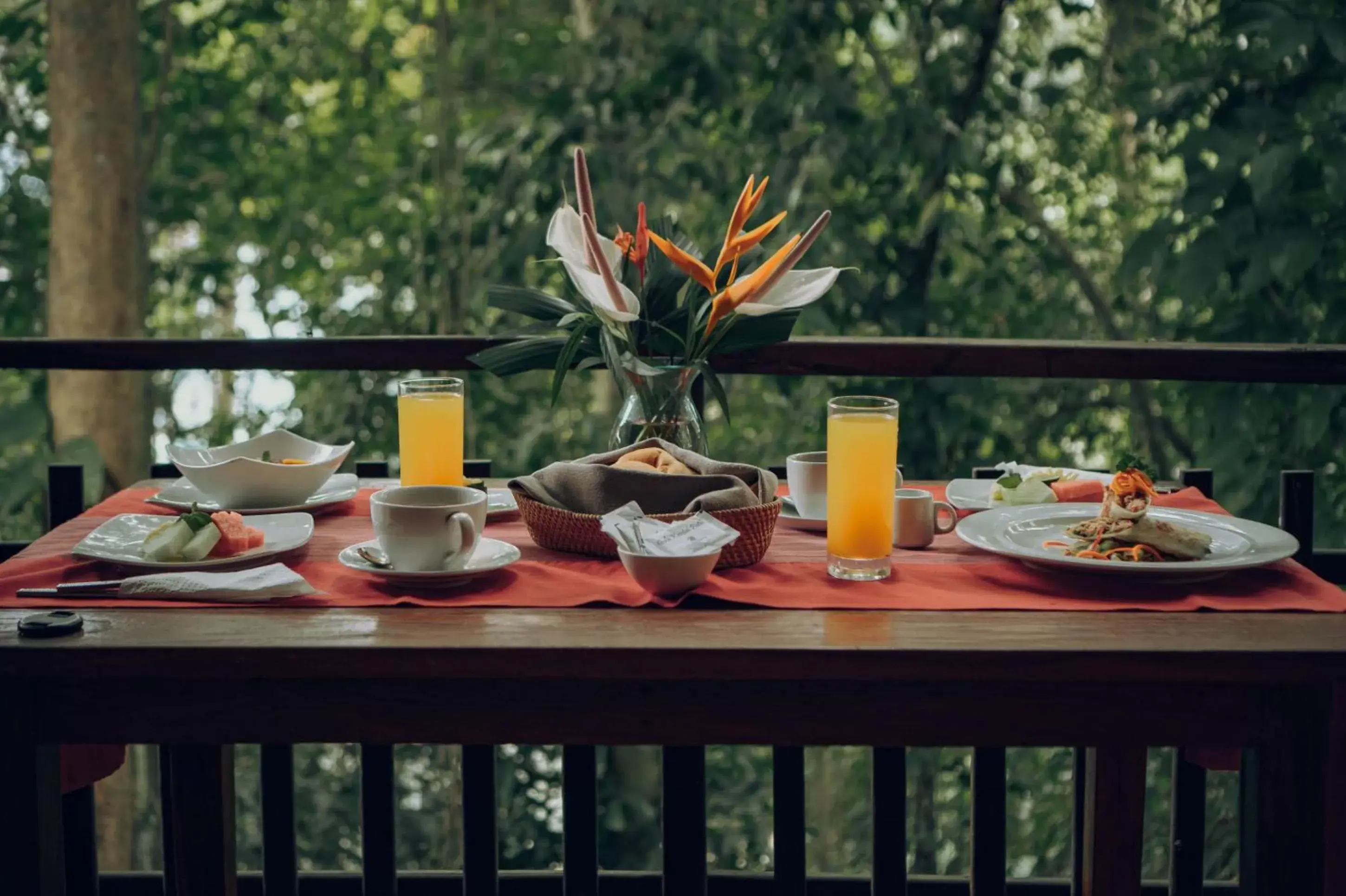Breakfast in Adiwana Svarga Loka - A Retreat Resort