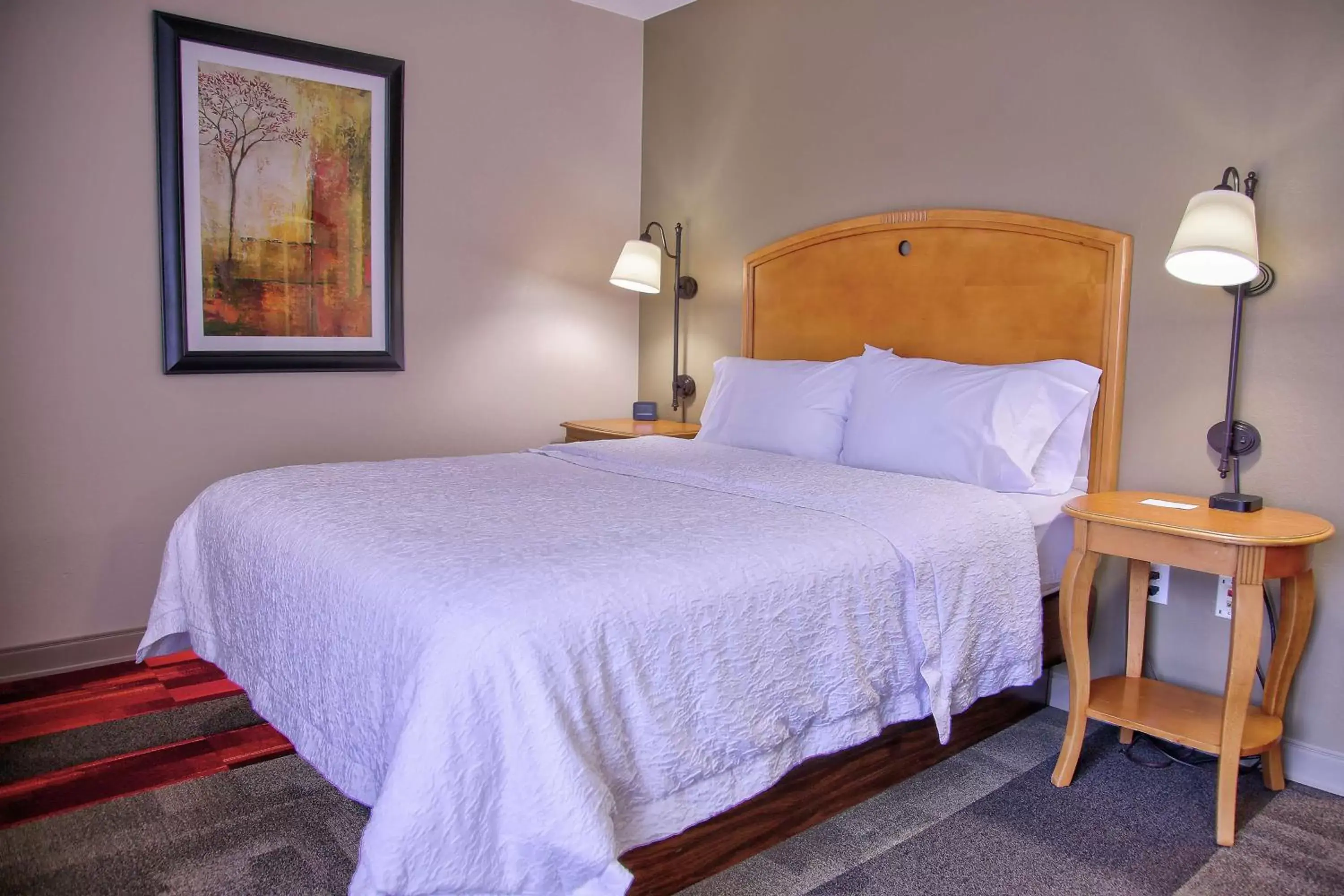 Bed in Hampton Inn Cedar City
