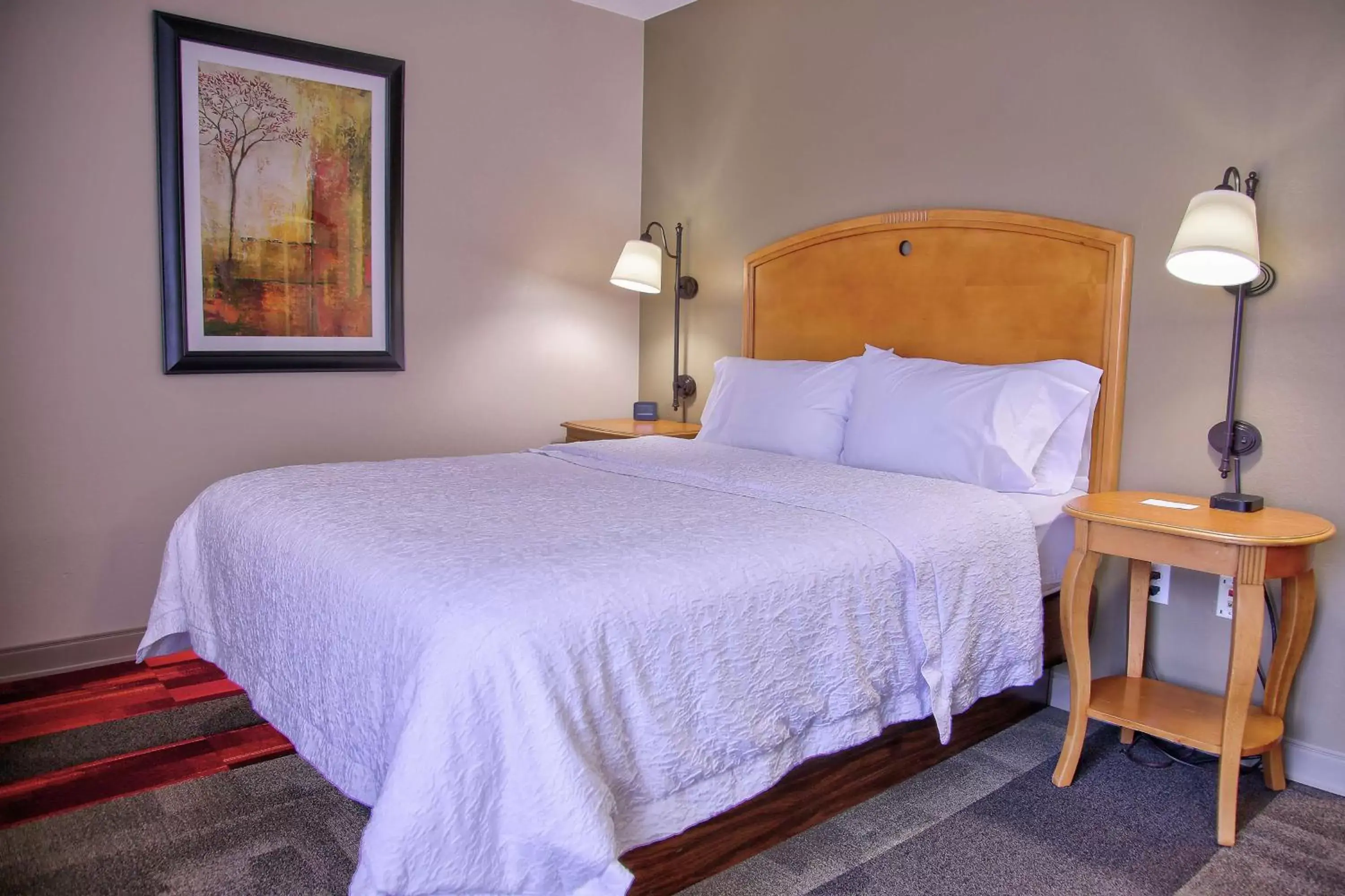 Bed in Hampton Inn Cedar City Bed in Hampton Inn Cedar City
