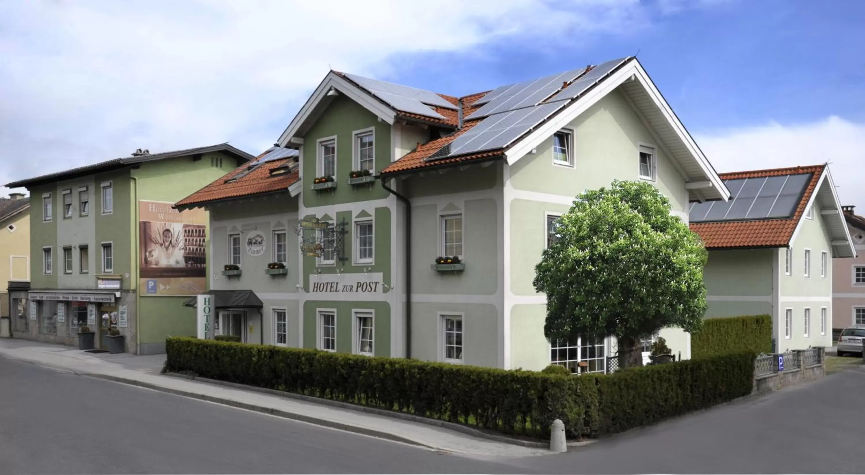 Facade/entrance, Property Building in Das Grüne Hotel zur Post - 100 % BIO