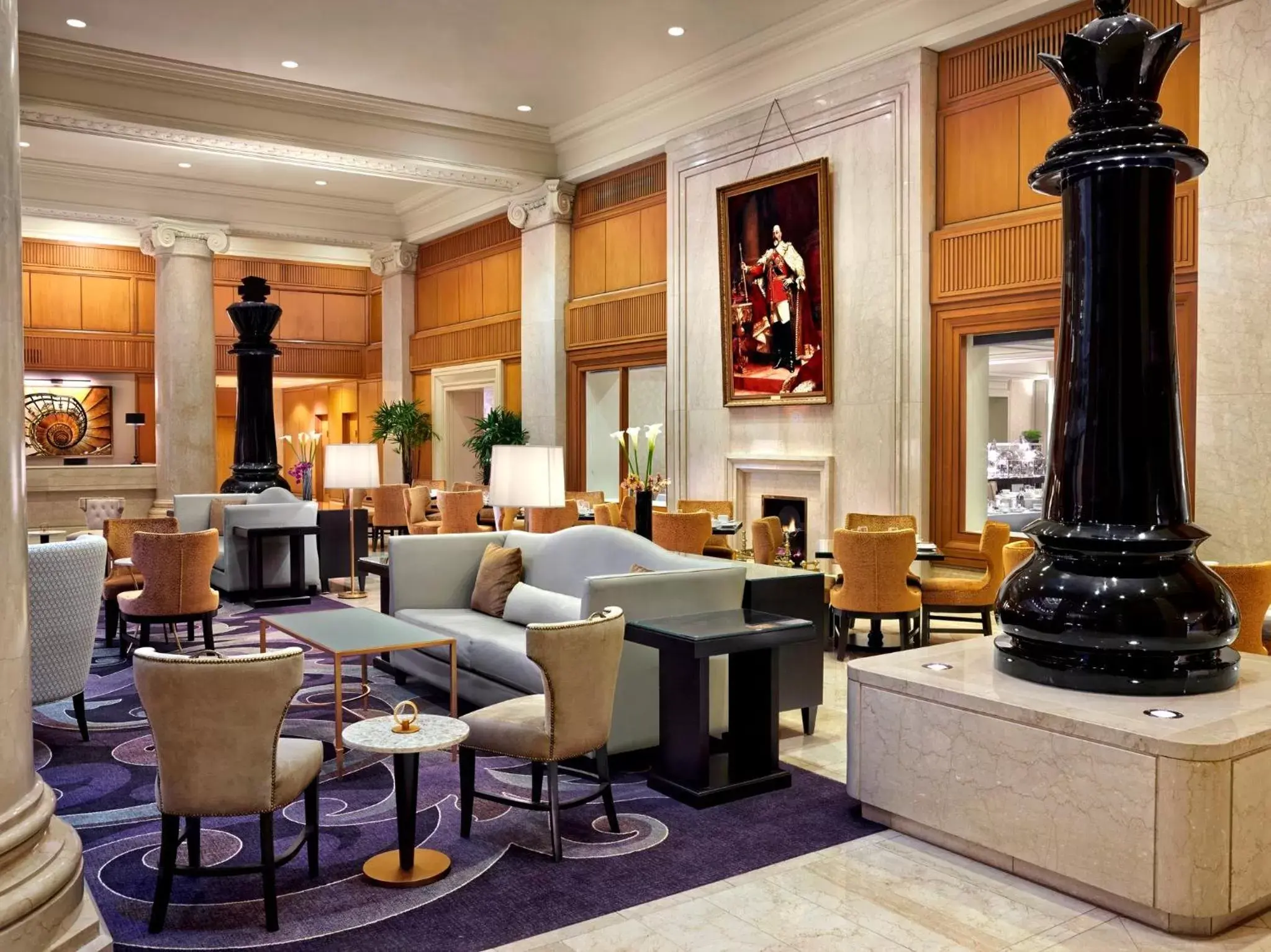 Lobby or reception, Lounge/Bar in The Omni King Edward Hotel