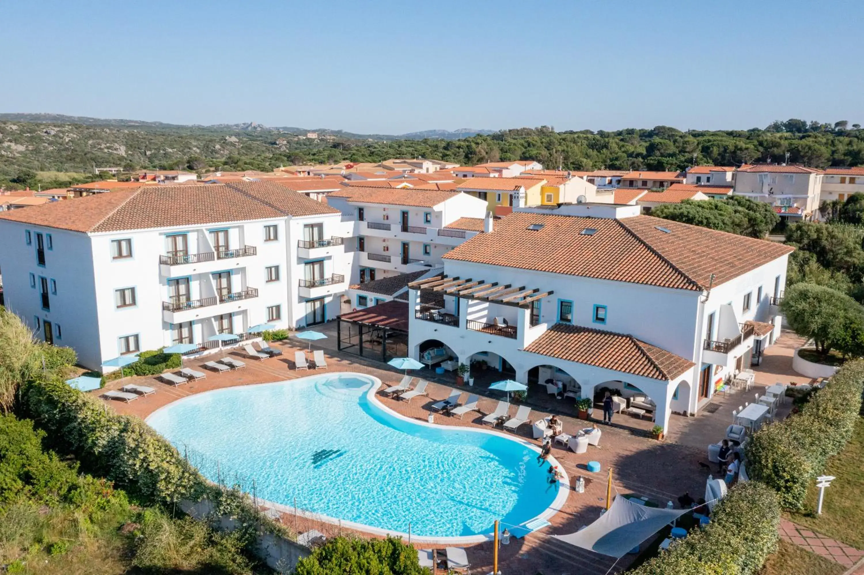 Property building, Pool View in Hotel La Funtana