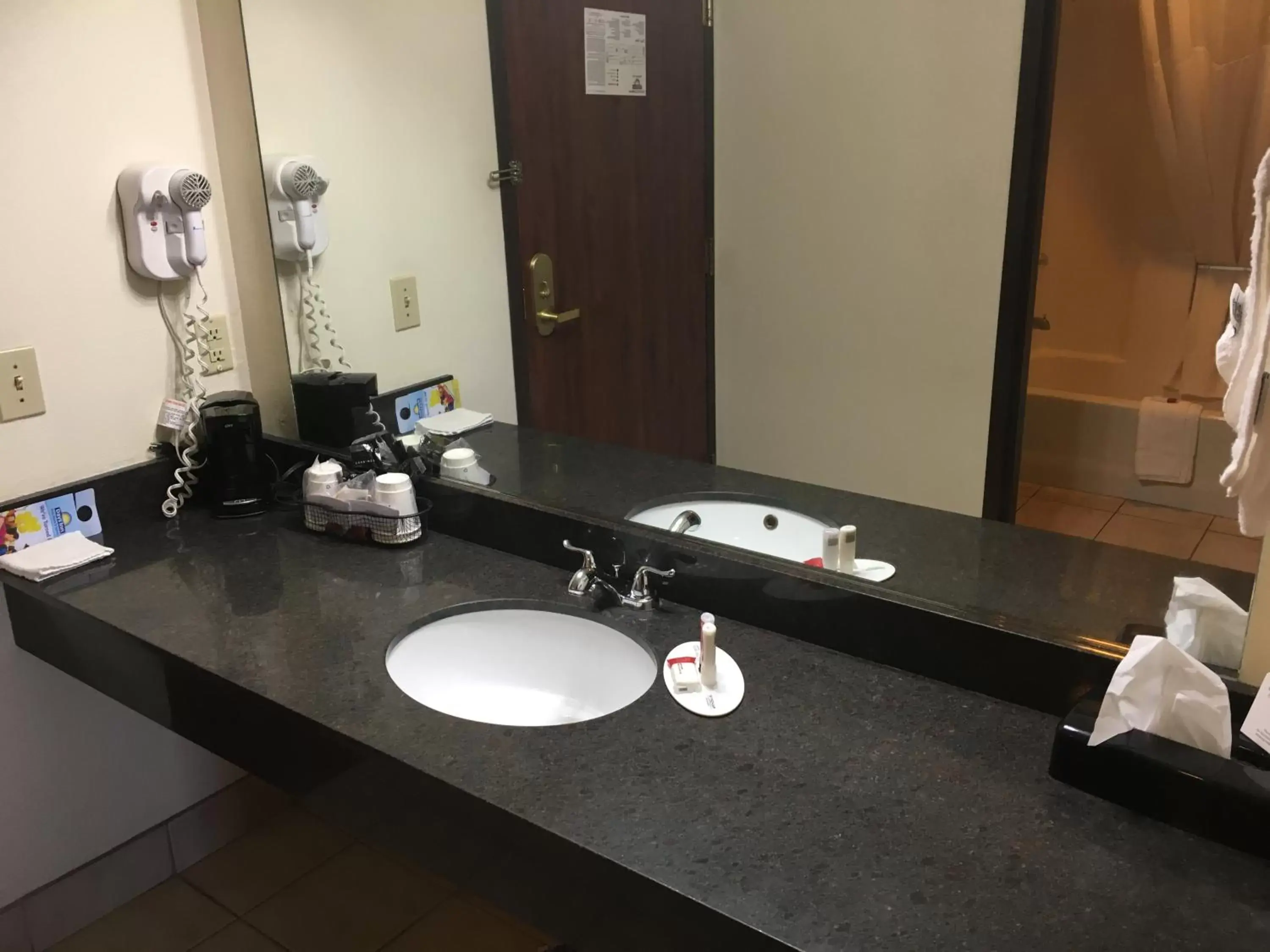 Bathroom in Days Inn by Wyndham Phenix City Near Fort Benning