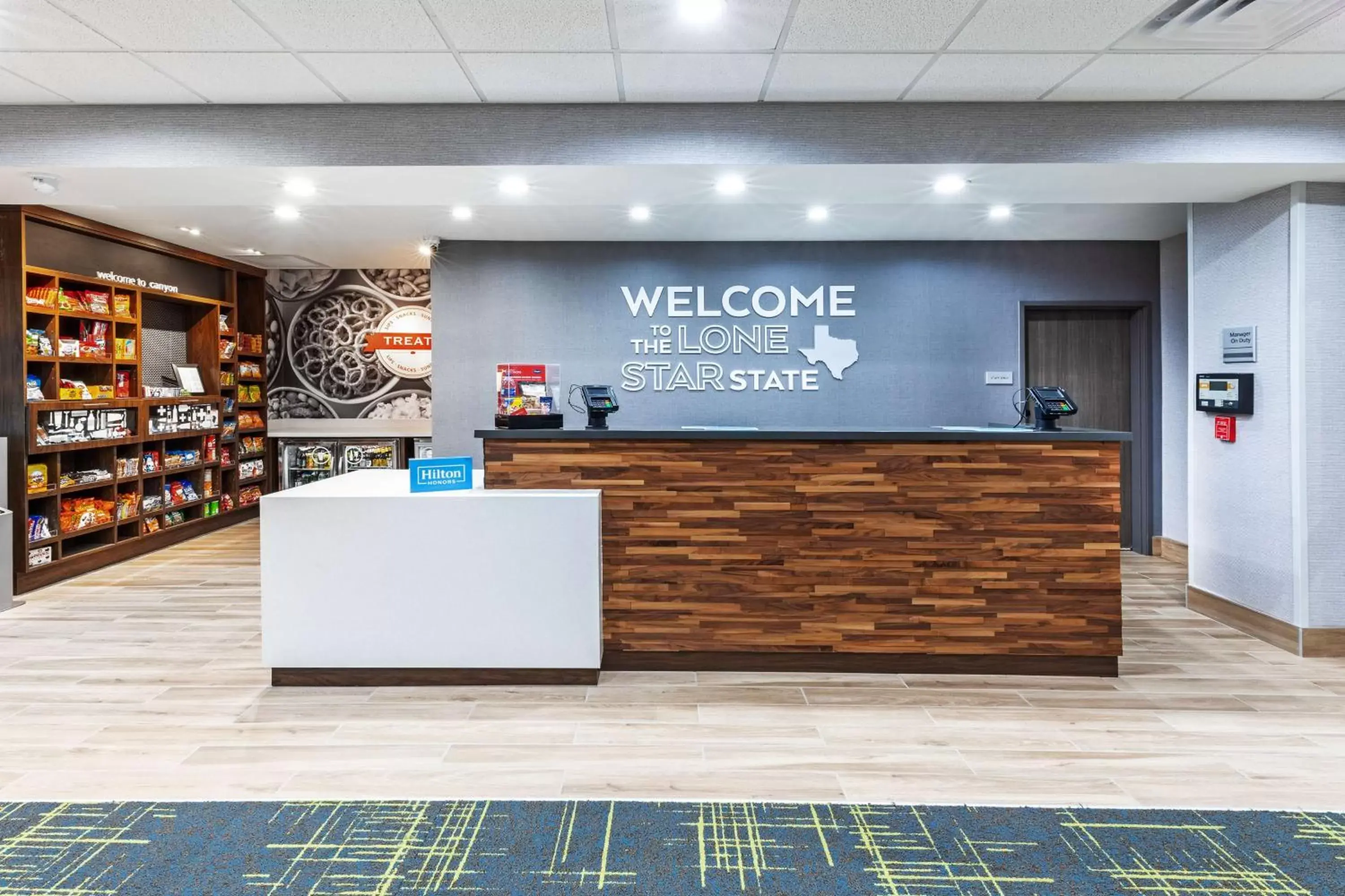 Lobby or reception in Hampton Inn & Suites Canyon, Tx