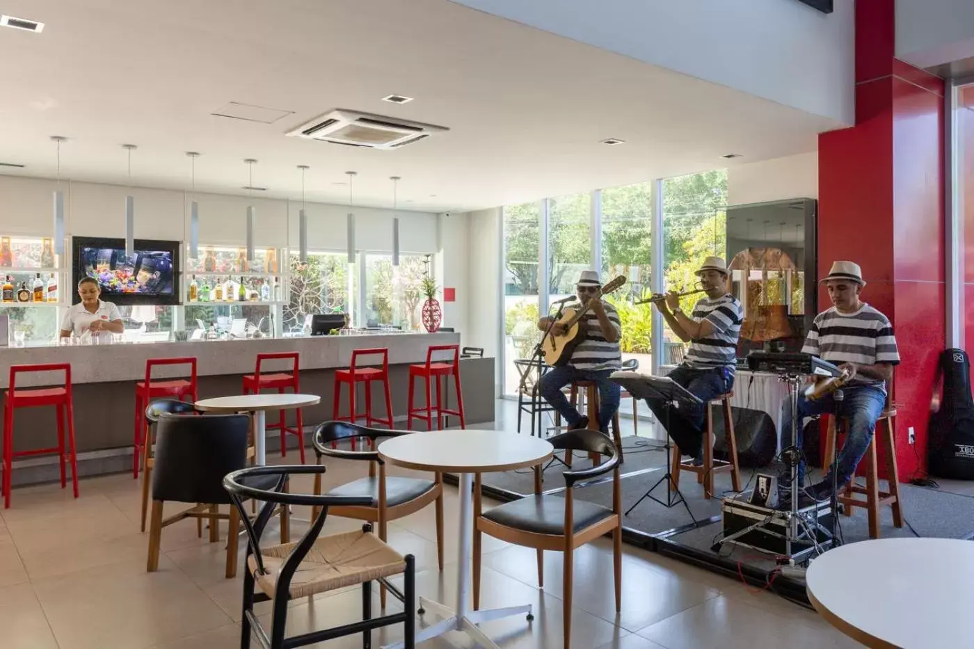 Living room in Iu-á Hotel Living room in Iu-á Hotel