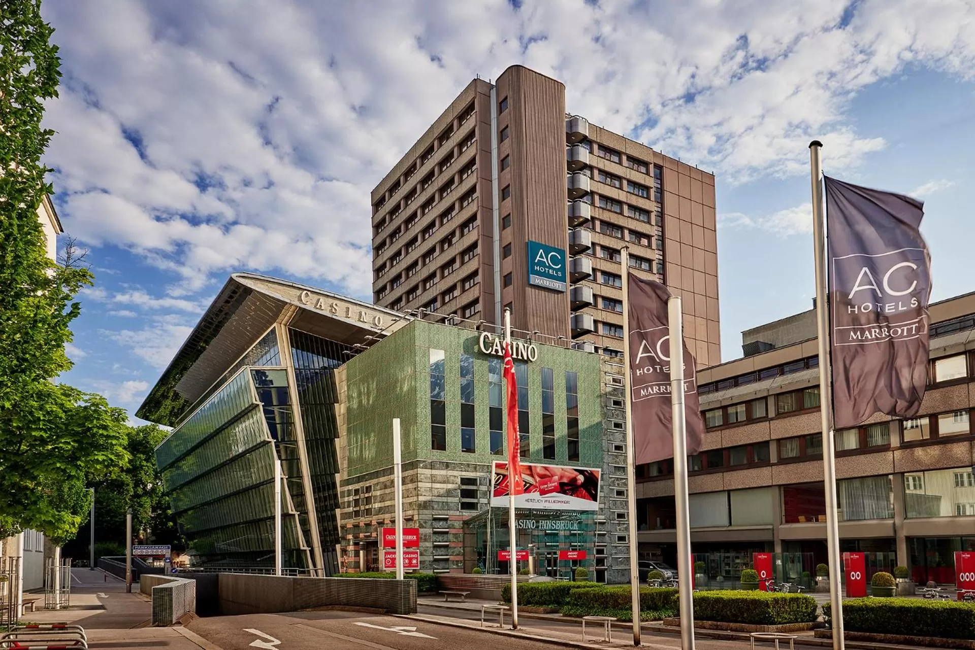 Property building in AC Hotel by Marriott Innsbruck