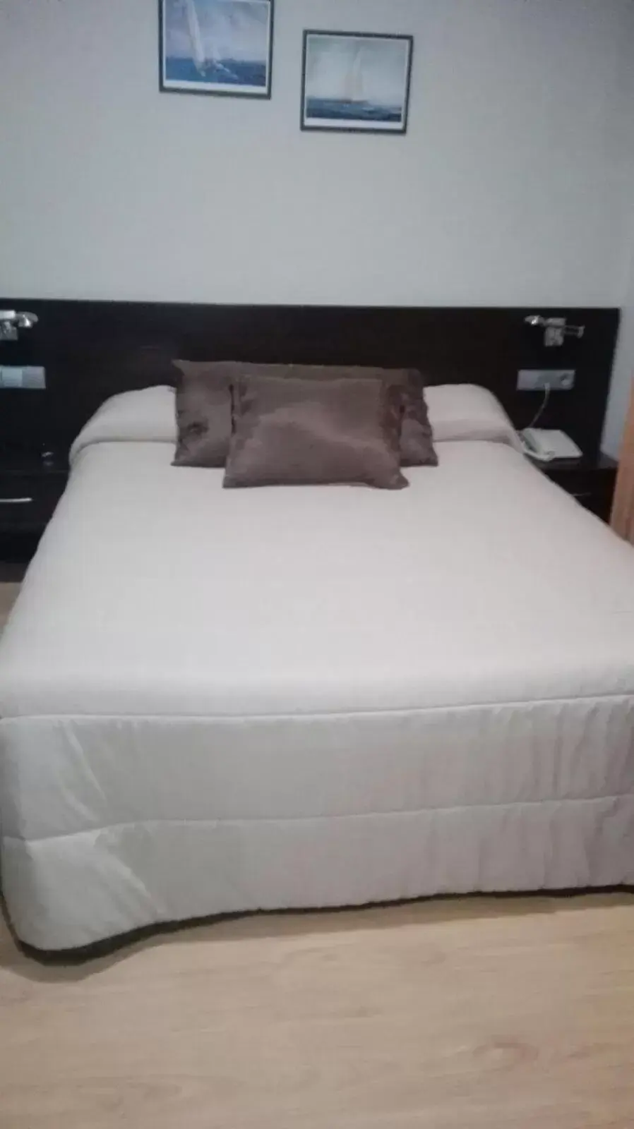 Bed in Hotel Náutico
