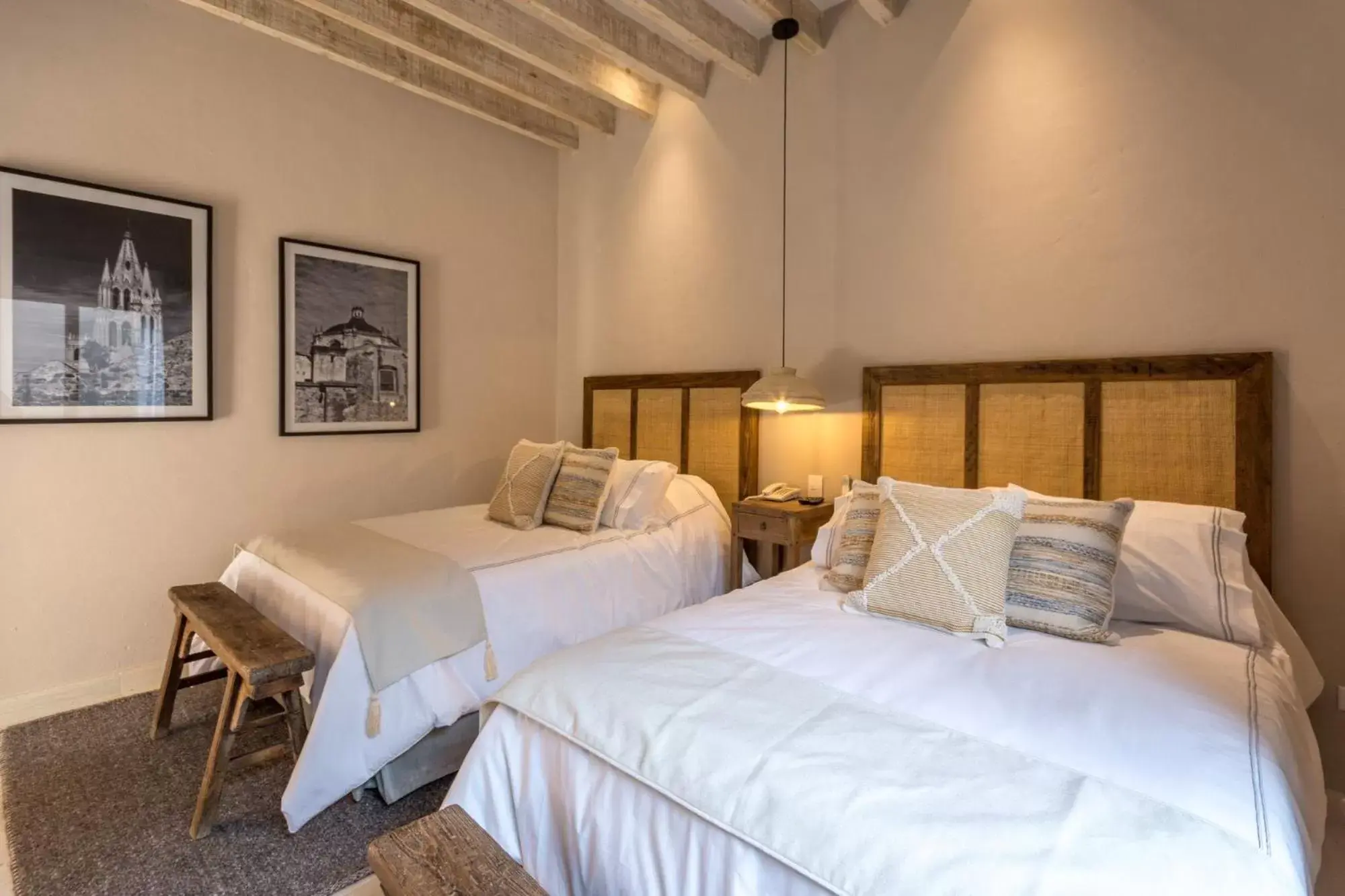 Bed in Casa Quebrada Hotel Boutique