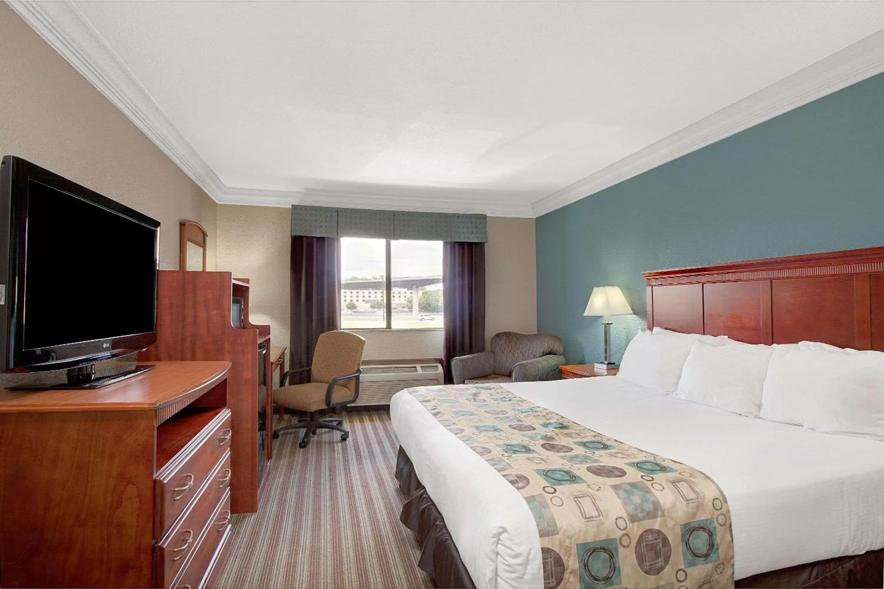 Photo of the whole room in Ramada by Wyndham Houston Intercontinental Airport South