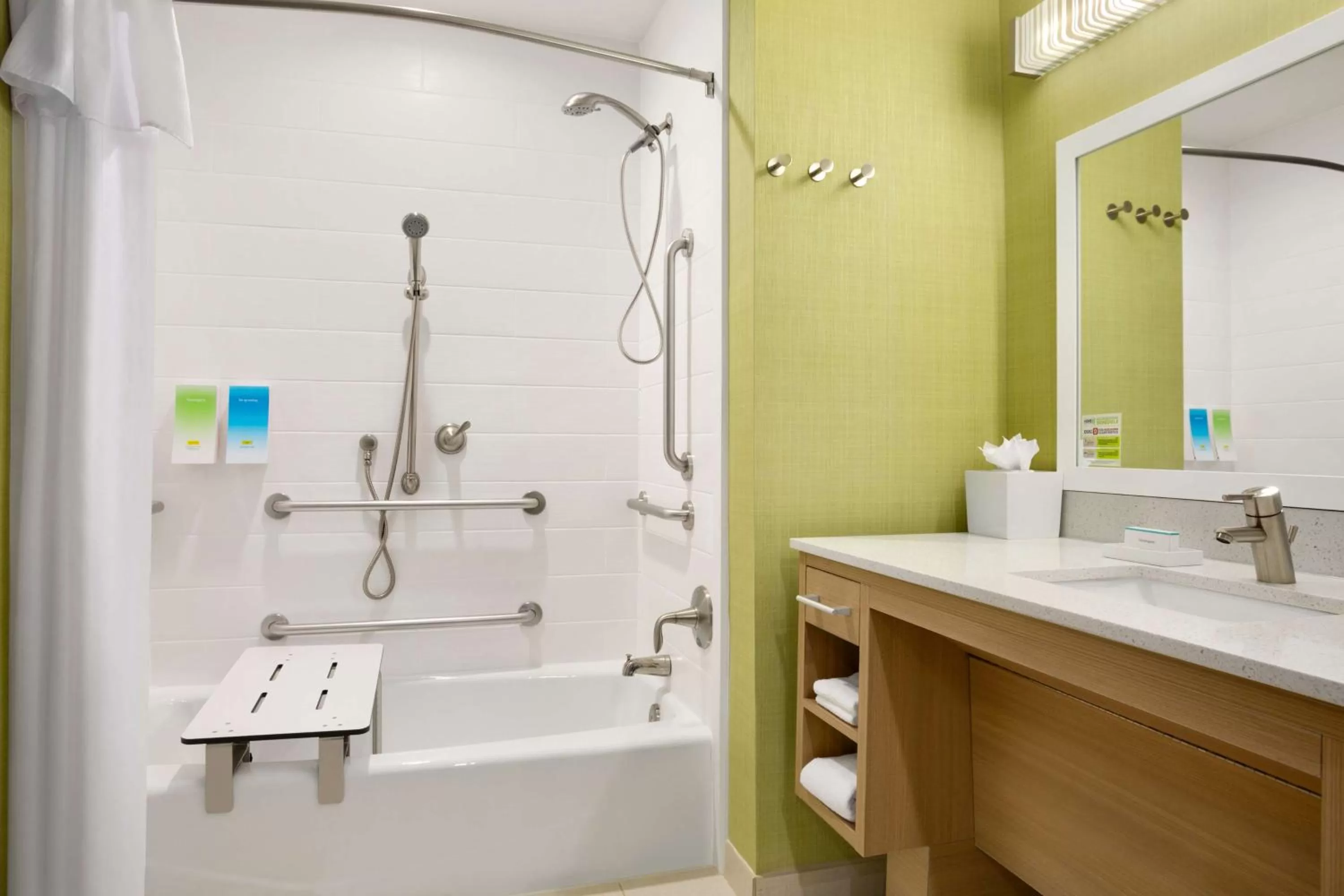 Bathroom in Home2 Suites by Hilton Shenandoah The Woodlands
