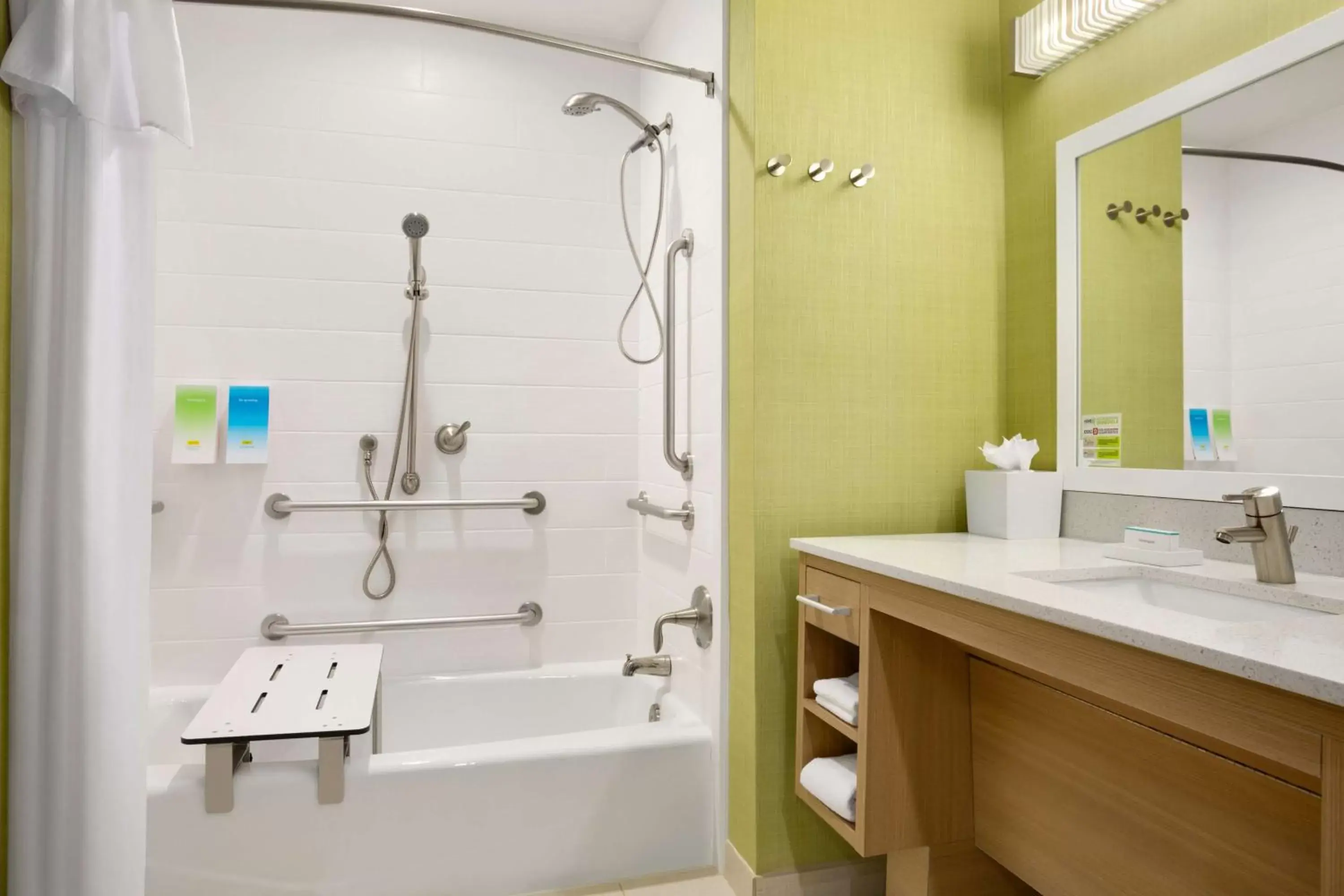 Bathroom in Home2 Suites by Hilton Shenandoah The Woodlands