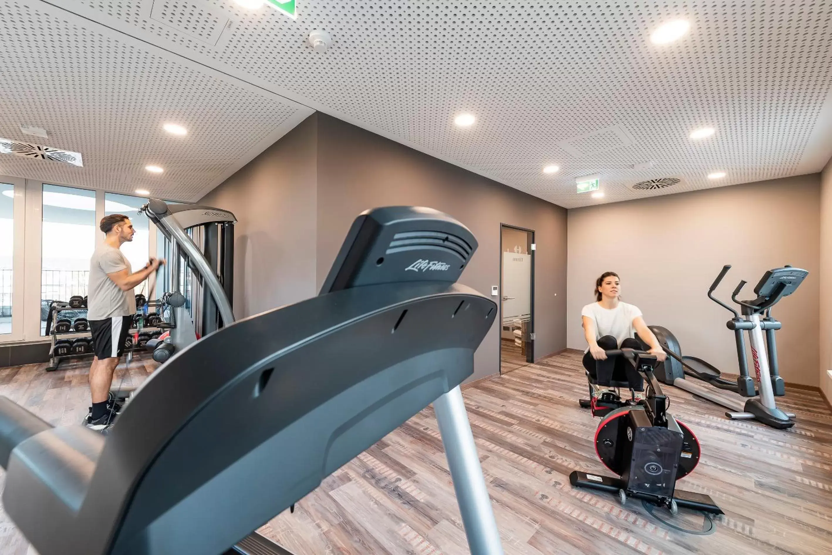 Fitness centre/facilities, Fitness Center/Facilities in HARBR. hotel Heilbronn