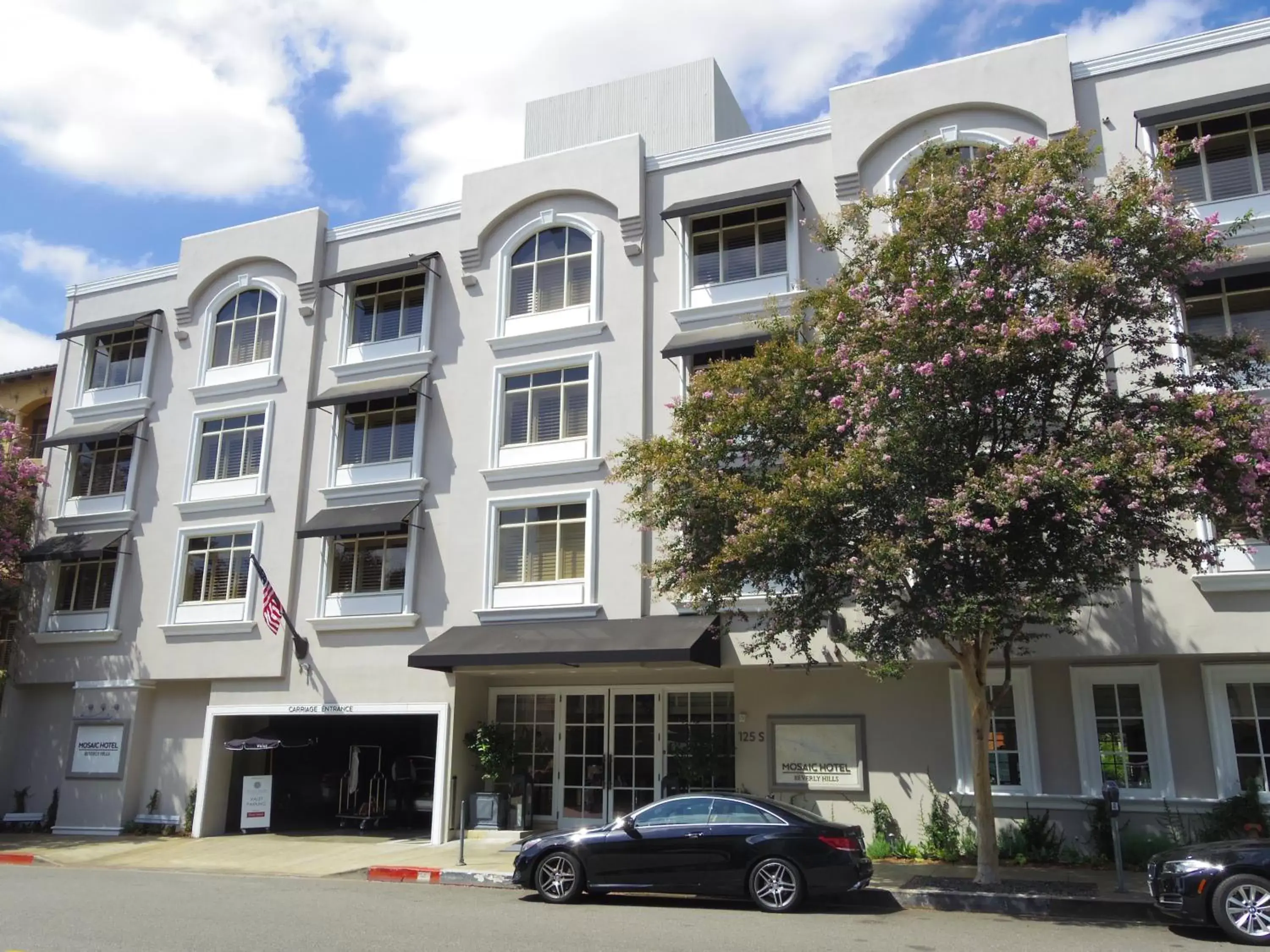 Property Building in Mosaic Hotel Beverly Hills