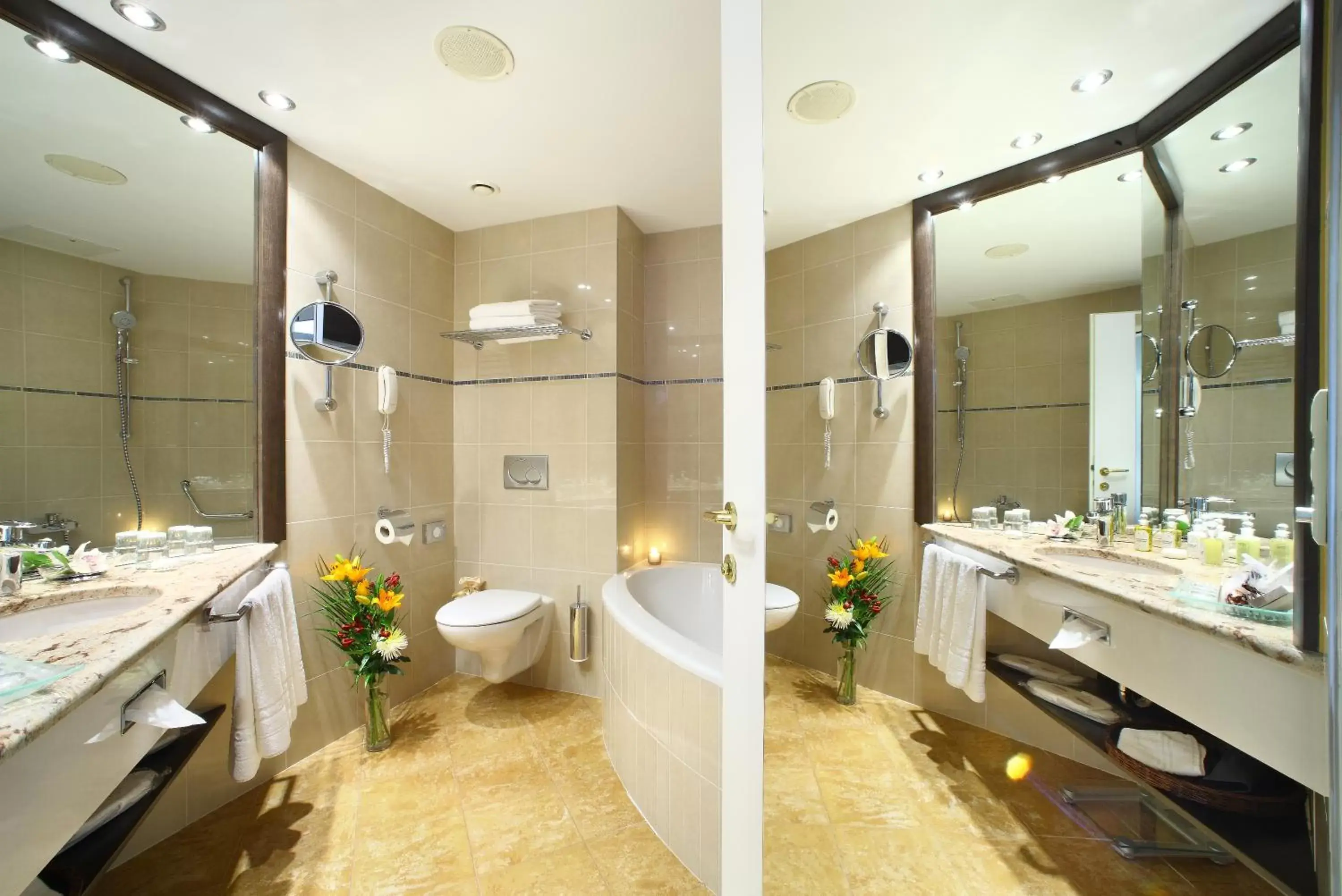 Bathroom in Grand Hotel Bohemia