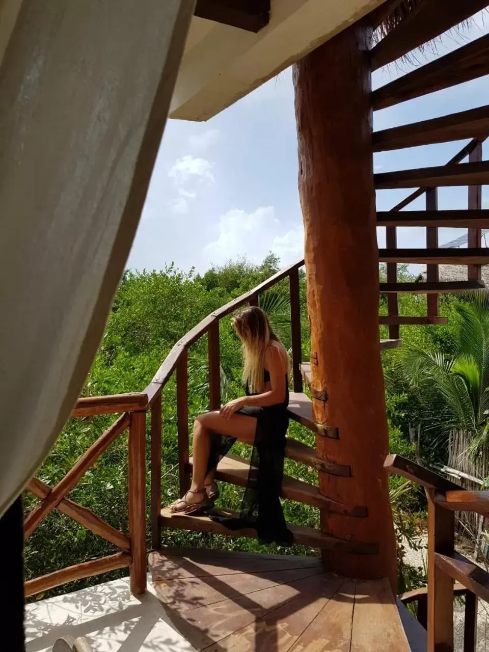 Patio in La Casa de Mia Tulum