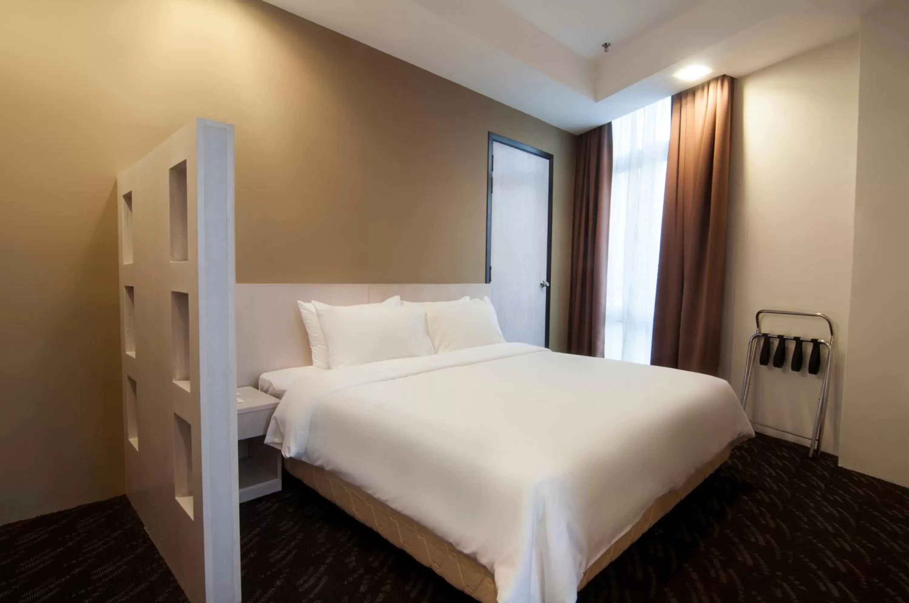 Bed in Scott Hotel KL Sentral