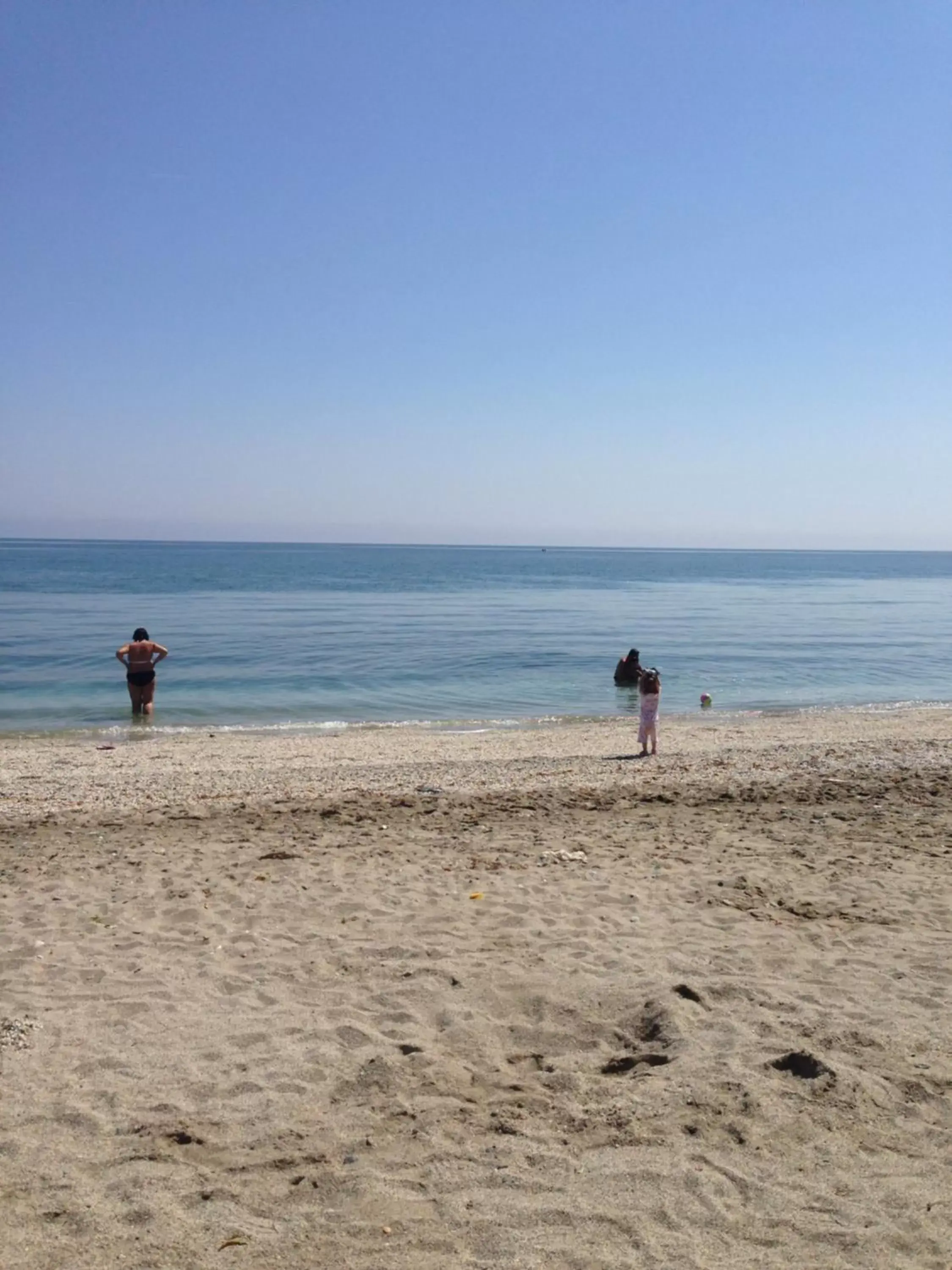 People, Beach in Hotel Christina - Happy Days