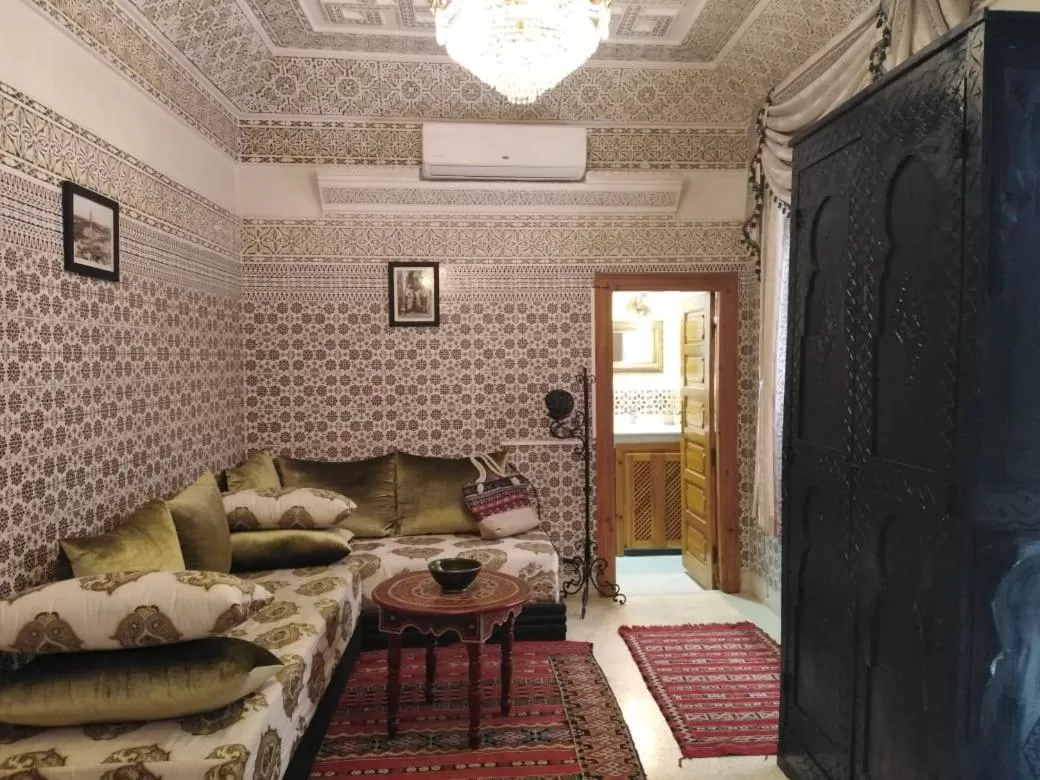 Seating Area in Riad Oum Ellkhir