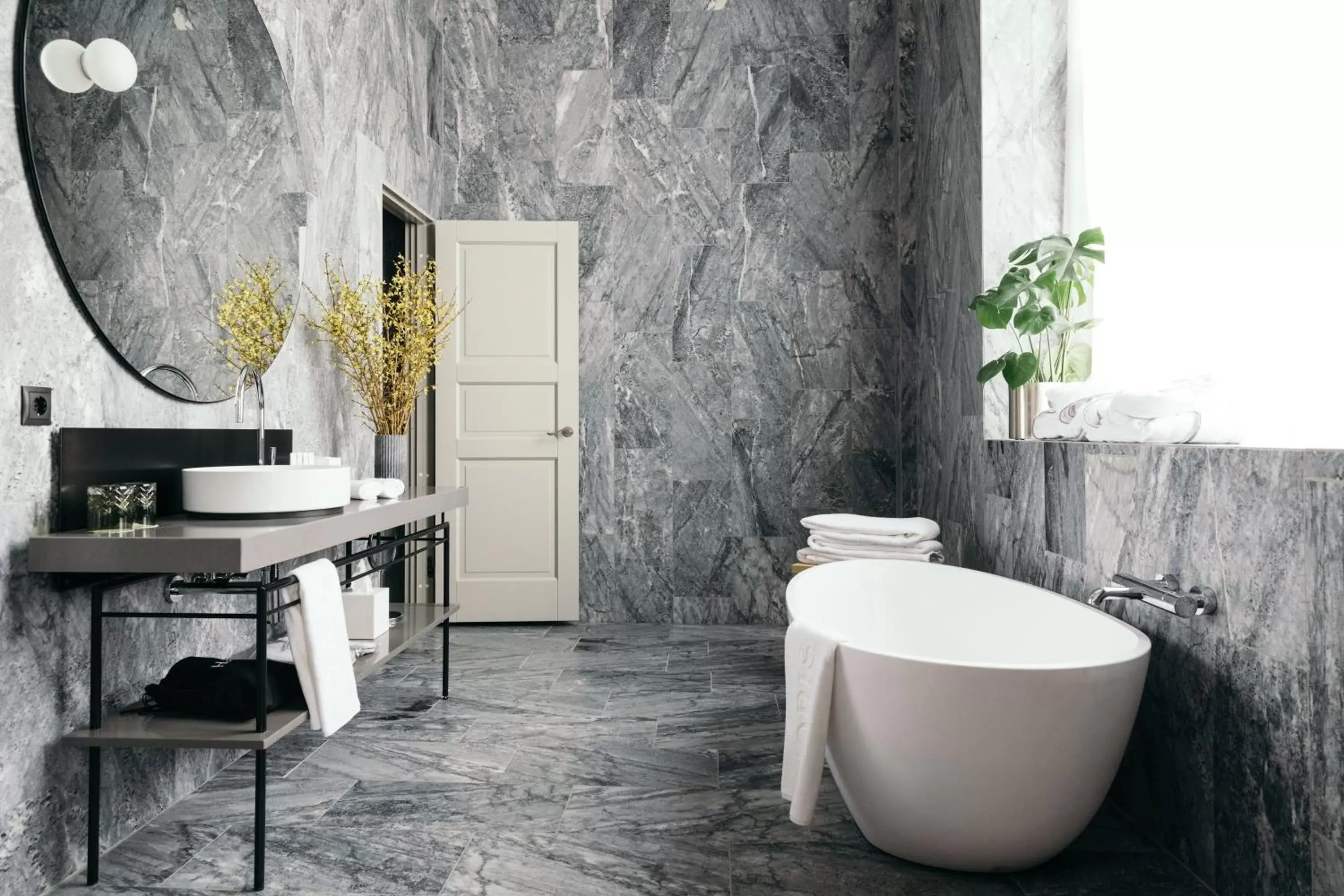 Bathroom in Nobis Hotel Copenhagen, a Member of Design Hotels™