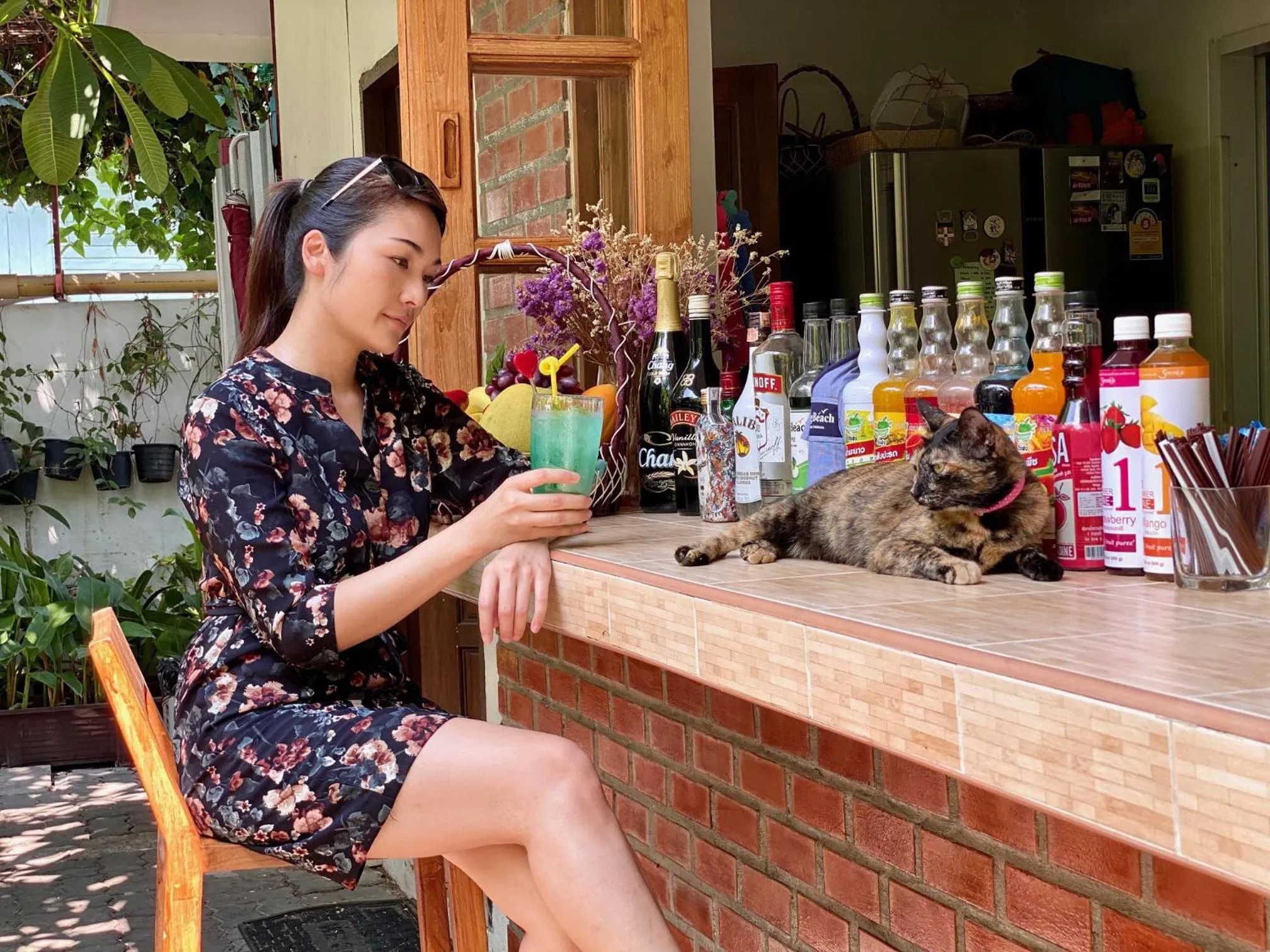 Lounge or bar in My Chiangmai Boutique Lodge