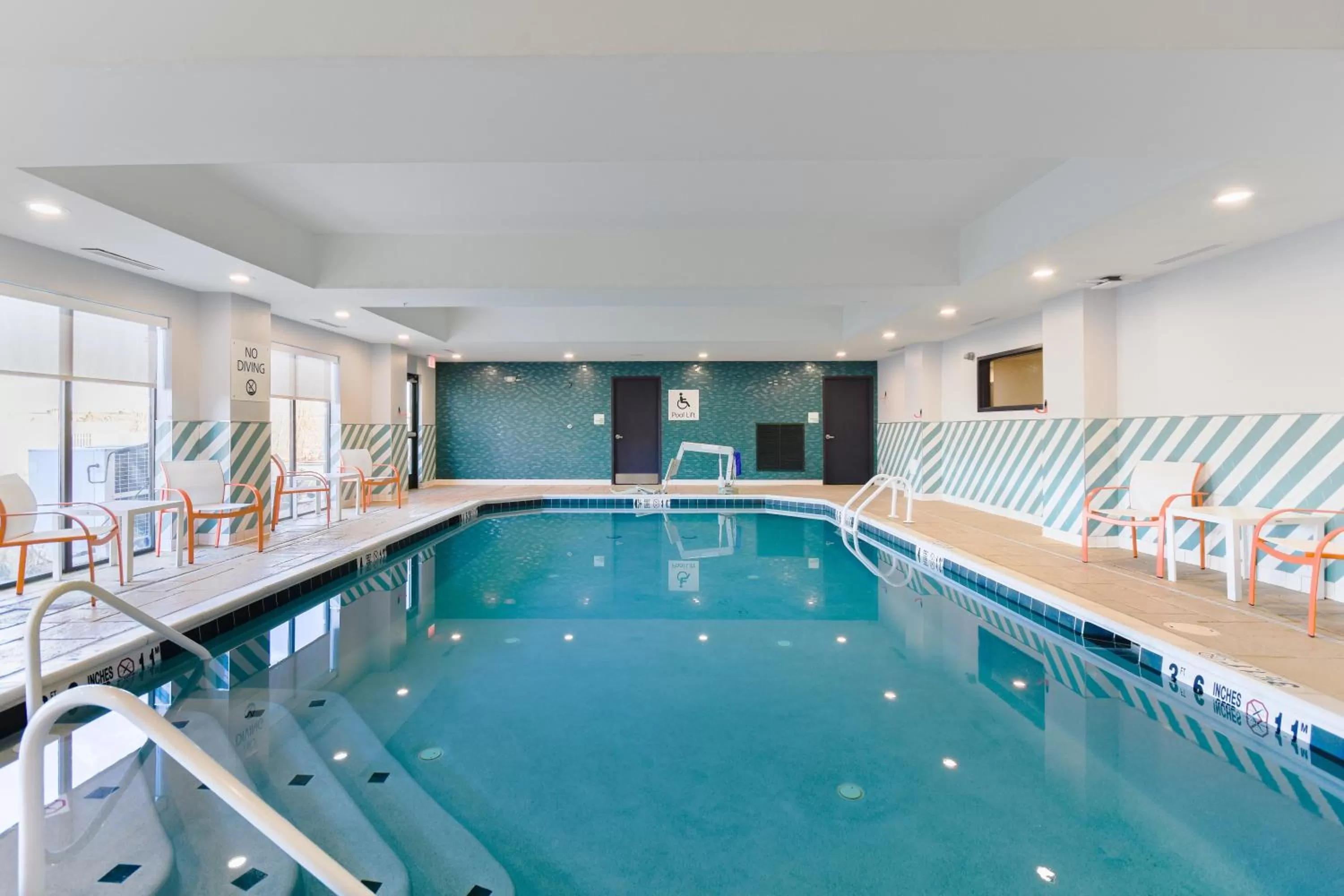 Swimming pool in Holiday Inn Allentown-Bethlehem by IHG