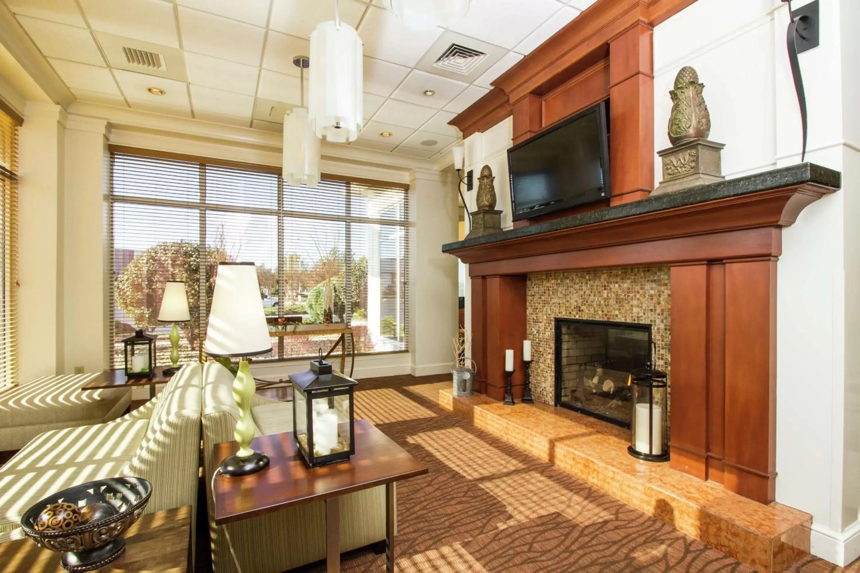 Lobby or reception in Hilton Garden Inn Anderson