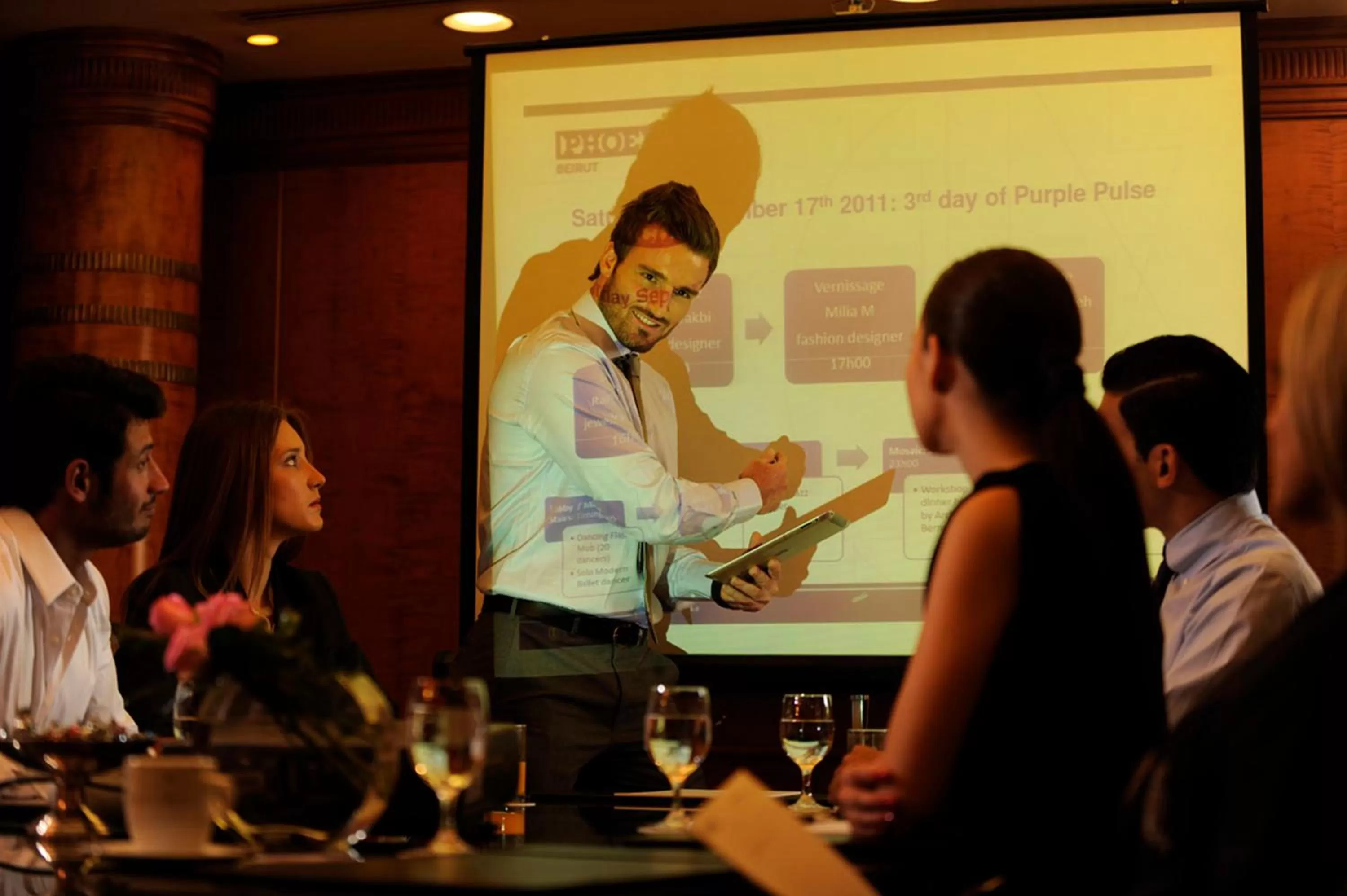 Meeting/conference room in InterContinental Phoenicia Beirut by IHG