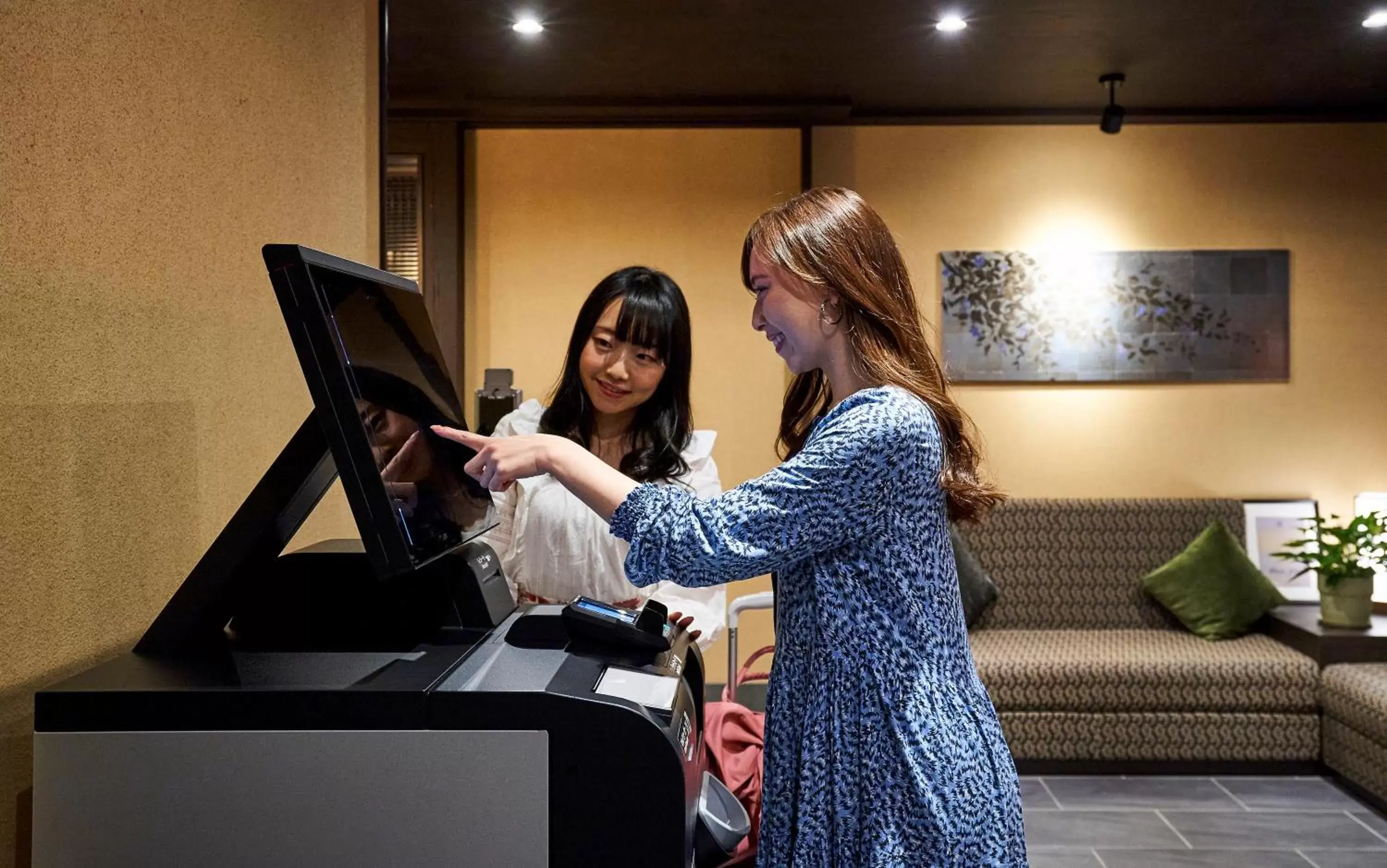 Lobby or reception in Hotel Kuu Kyoto