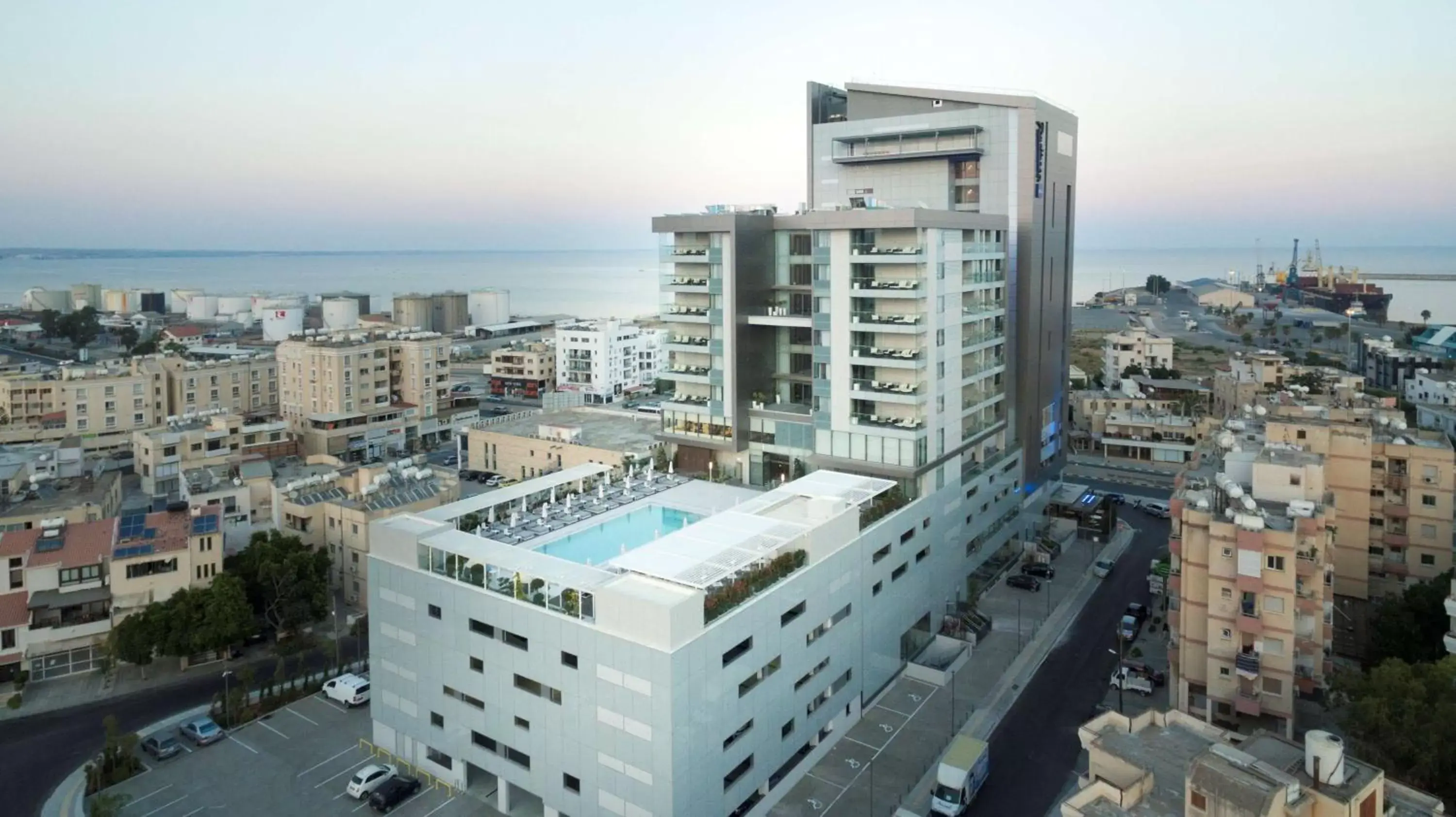 Property building, Bird's-eye View in Radisson Blu Hotel, Larnaca