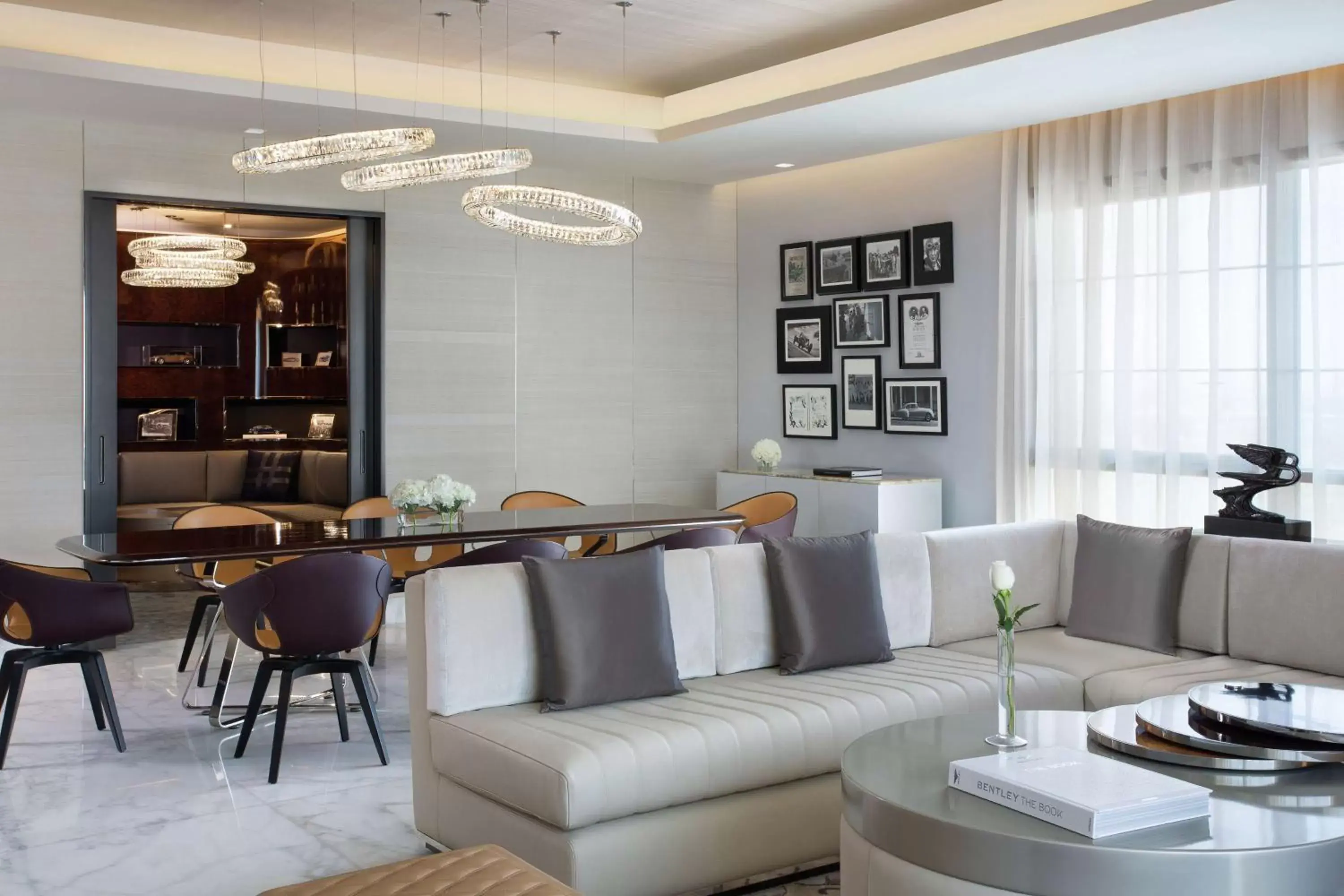 Living room, Restaurant/Places to Eat in Habtoor Palace Dubai, LXR Hotels & Resorts