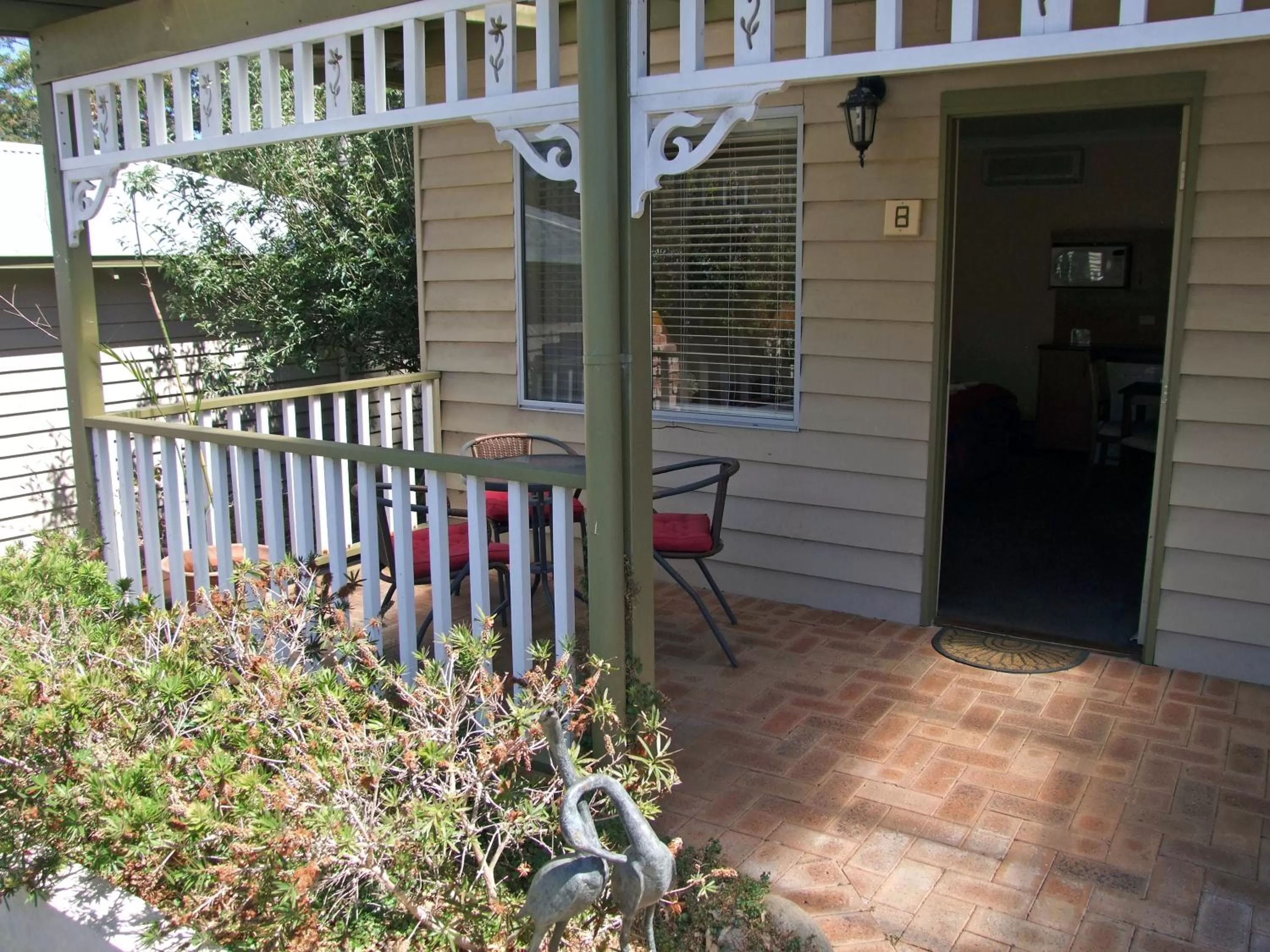 Facade/entrance in Adamsons Riverside Accommodation