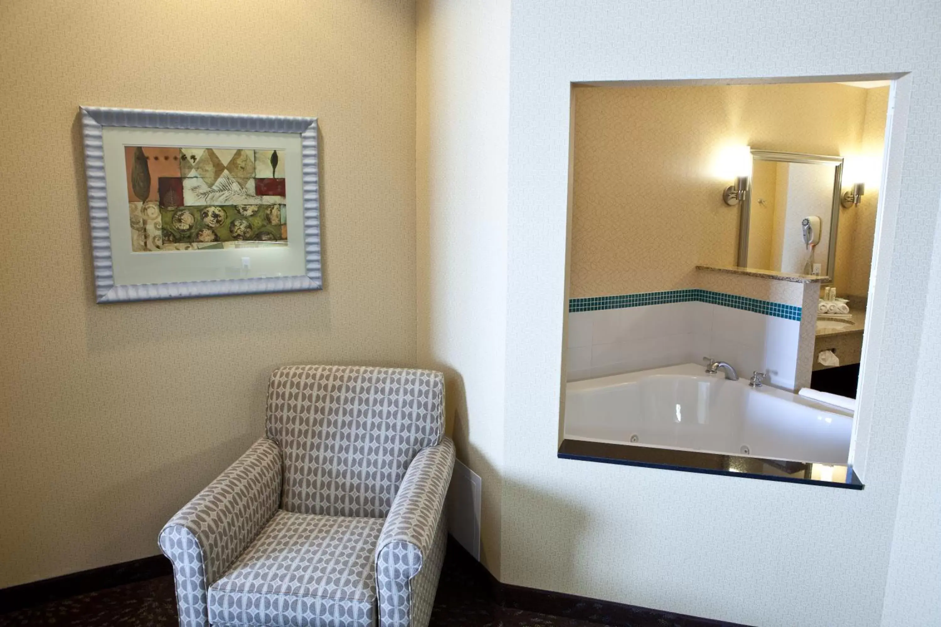 Photo of the whole room, Bathroom in Holiday Inn Express Hotel & Suites Lansing-Dimondale, an IHG Hotel