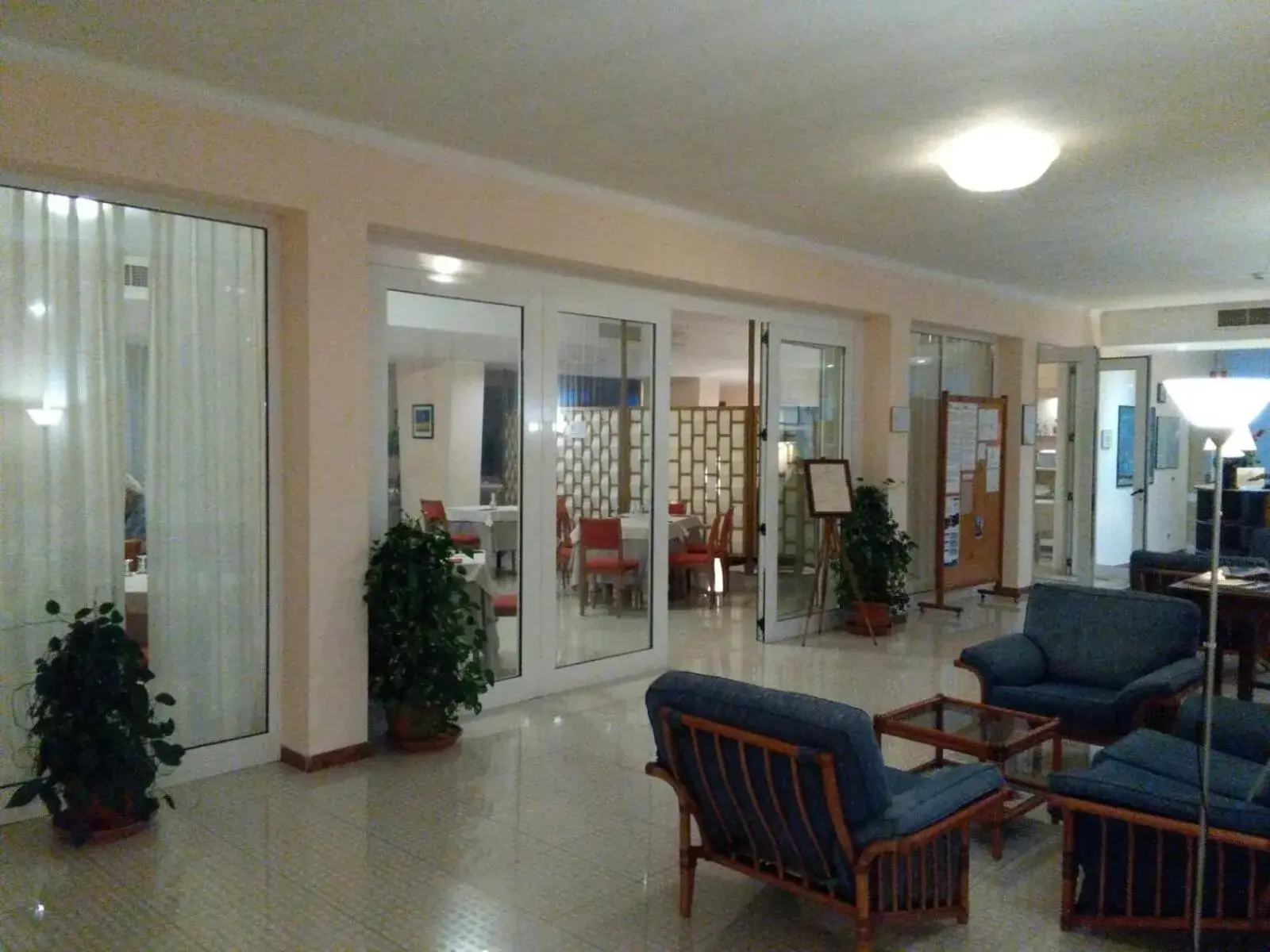 Lobby/Reception in Hotel Minerva