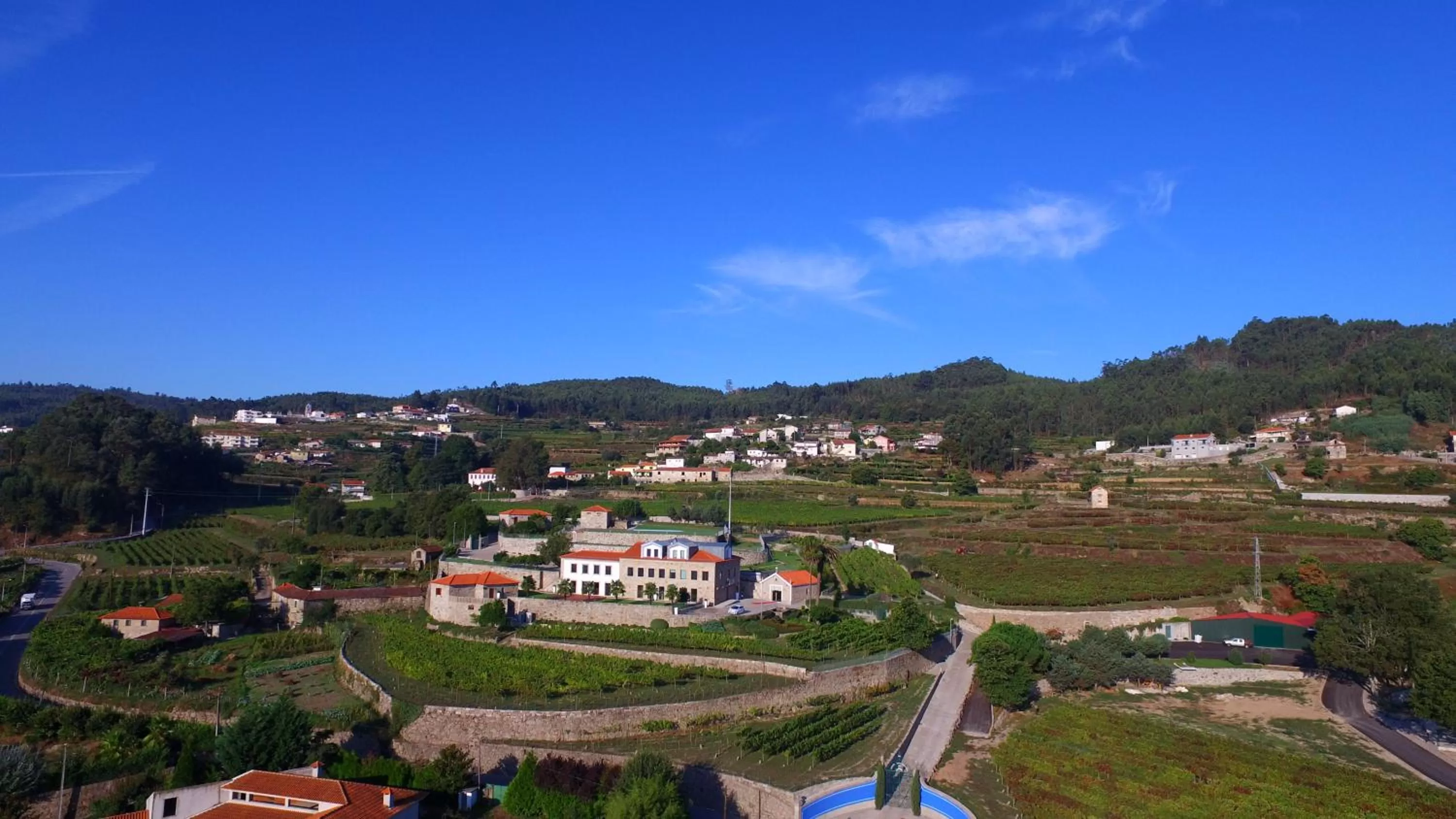 Bird's eye view in Hotel Rural Quinta das Quintães